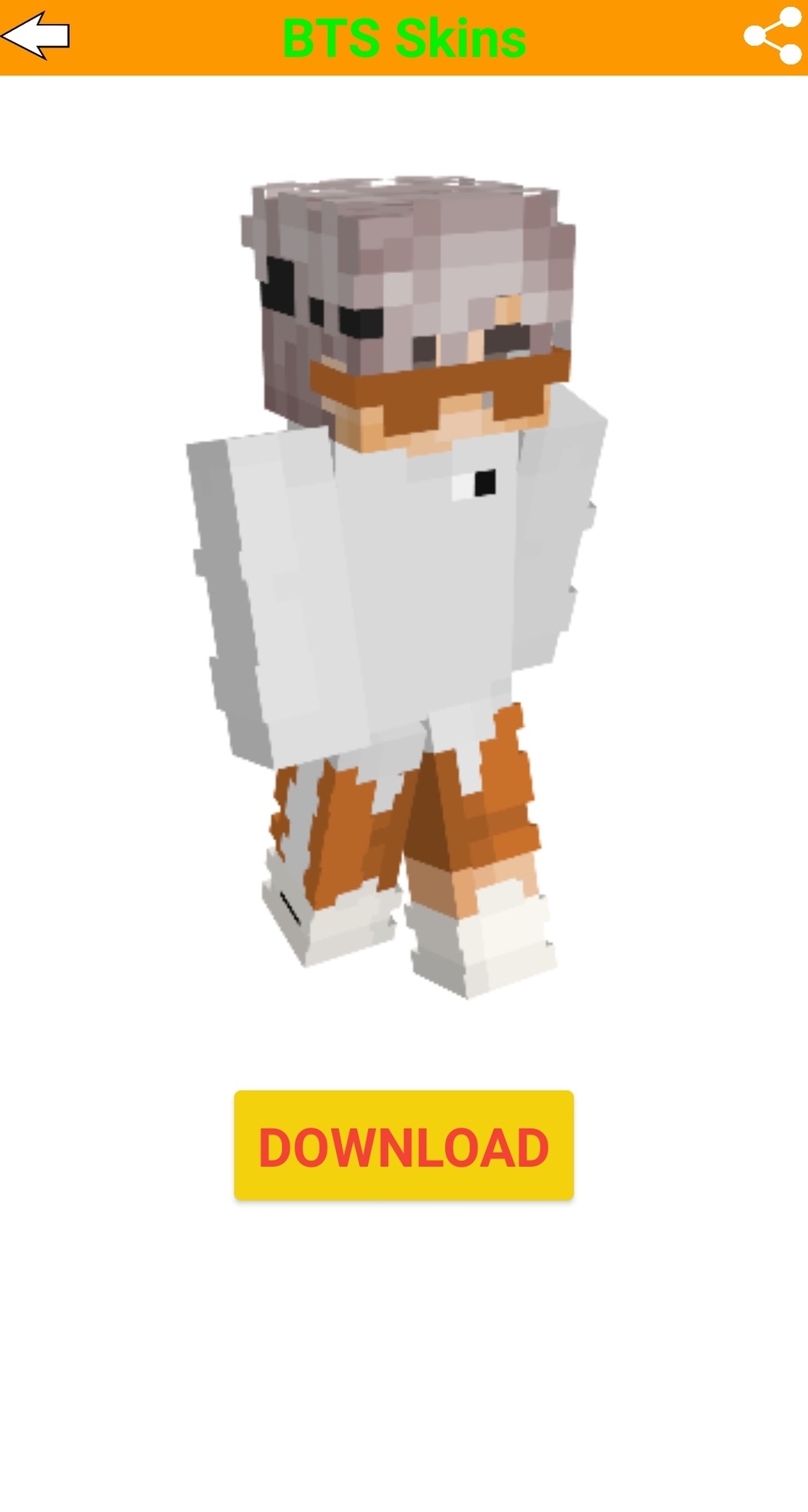 اسکرین شات 6 برنامه BTS skins for minecraft