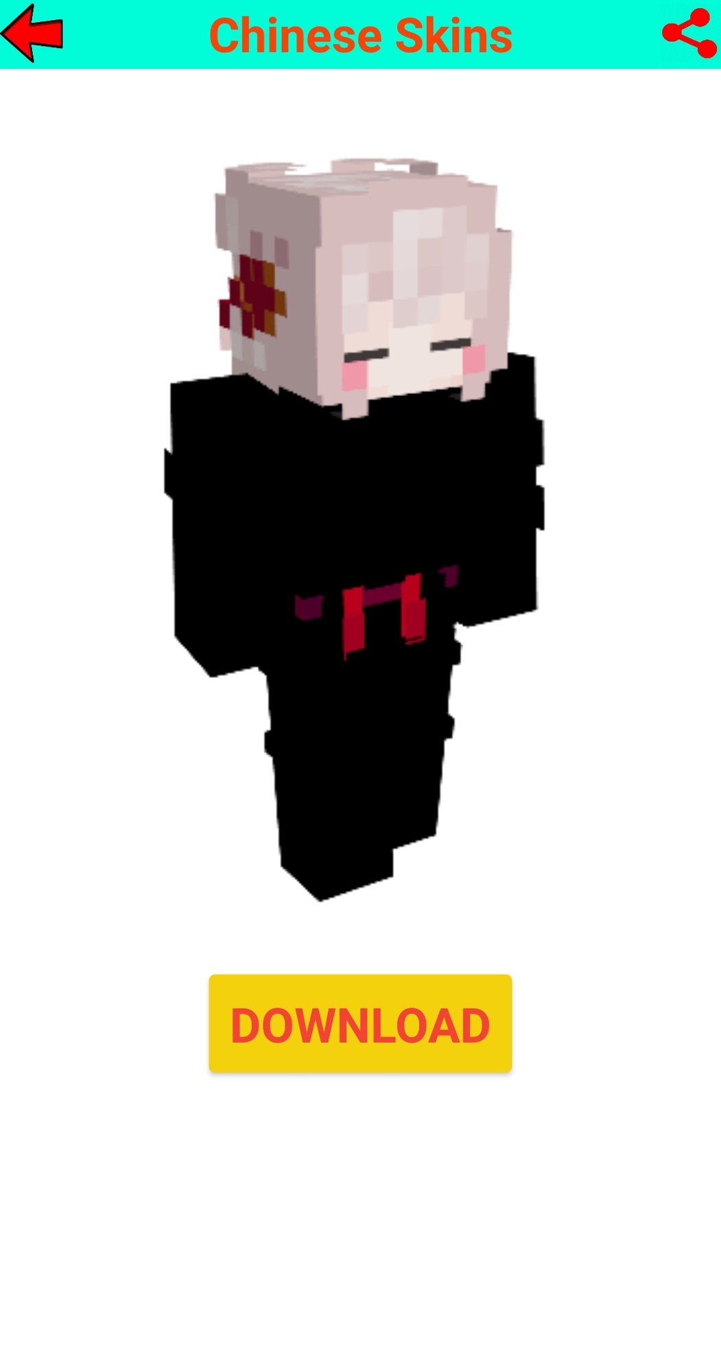اسکرین شات 7 برنامه Chinese skins for minecraft