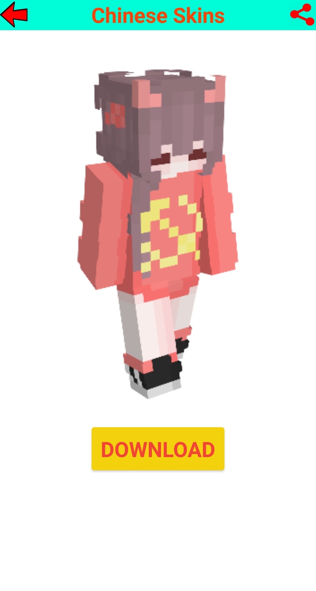 اسکرین شات 2 برنامه Chinese skins for minecraft