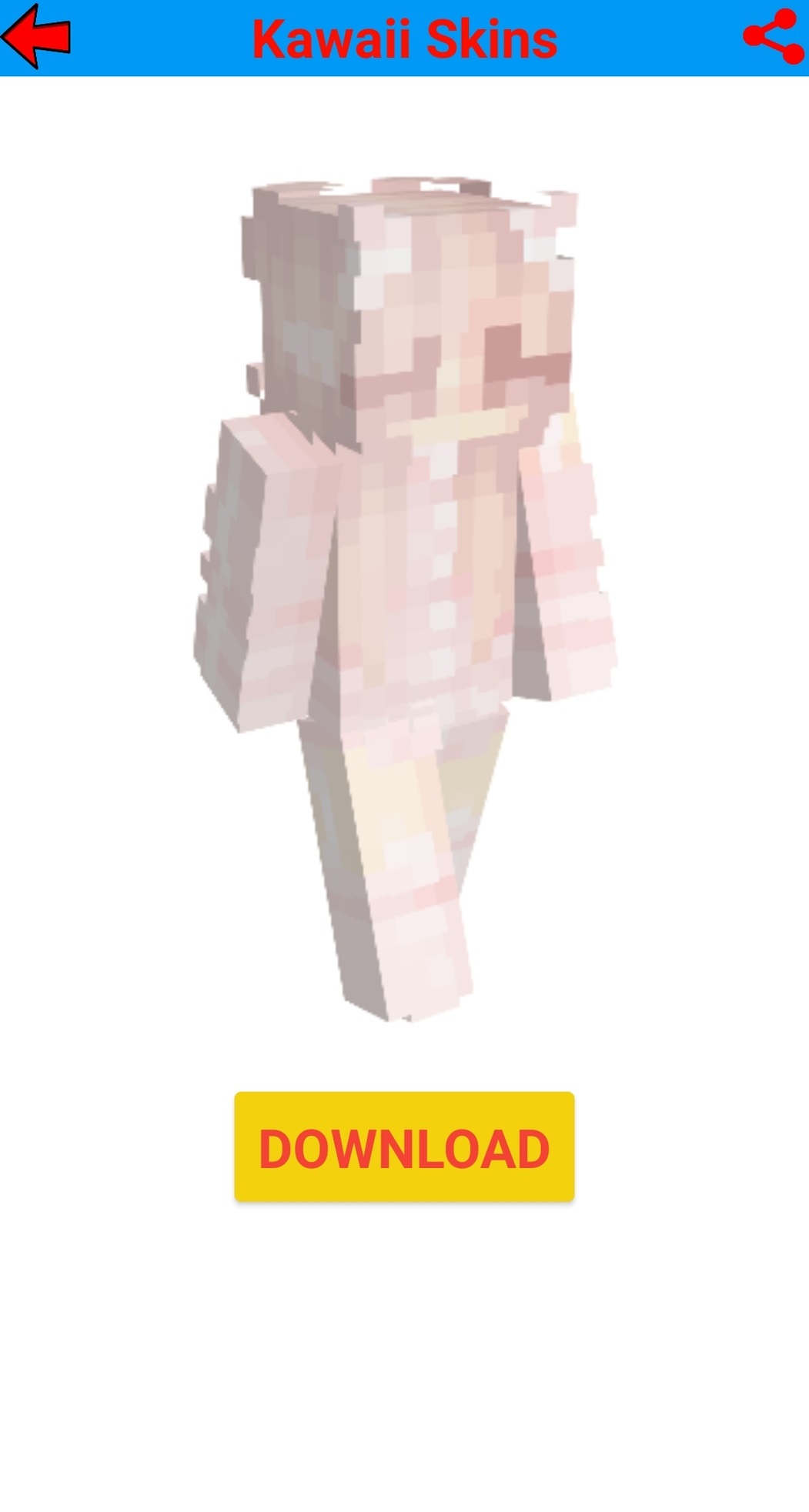 اسکرین شات 8 برنامه Kawaii skins for minecraft