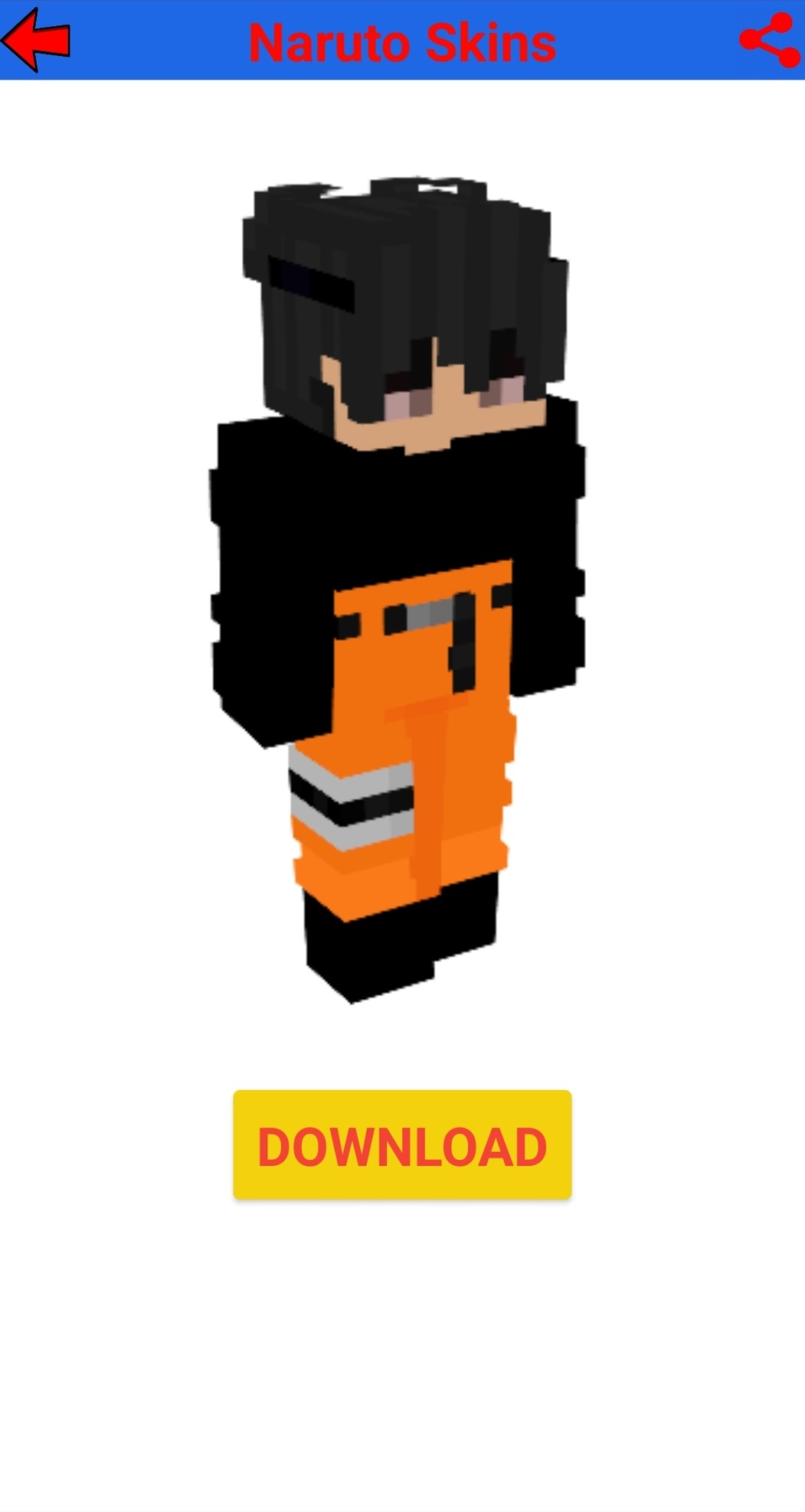 اسکرین شات 3 برنامه Naruto skins for minecraft