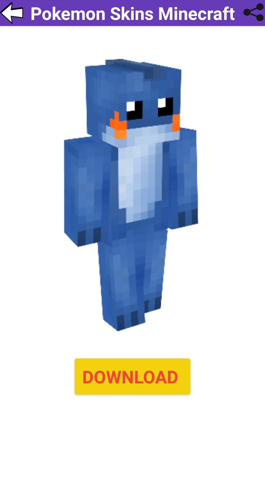 اسکرین شات 5 برنامه Pokemon Skins minecraft