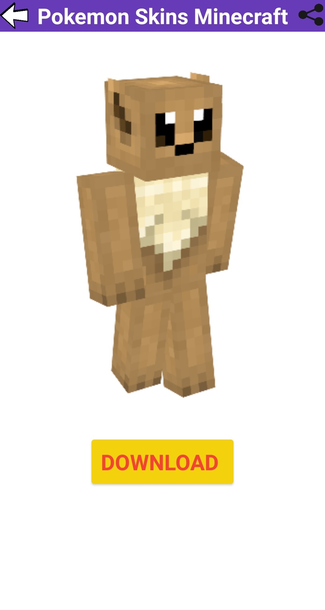 اسکرین شات 2 برنامه Pokemon Skins minecraft