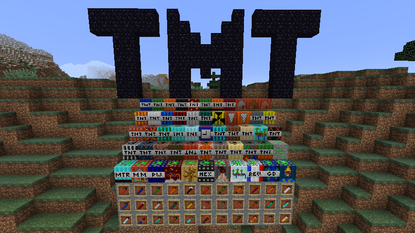 اسکرین شات 1 بازی TNT Mod For Minecraft PE