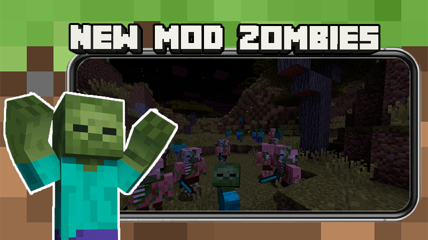 اسکرین شات 2 بازی Zombie Mod For Minecraft PE