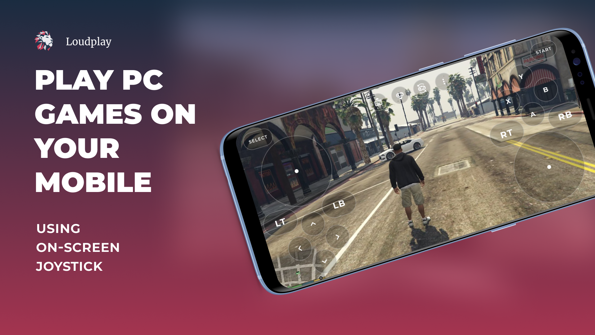 اسکرین شات 1 برنامه Loudplay — PC games on Android