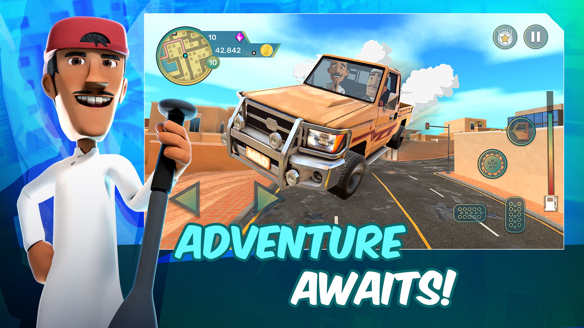 اسکرین شات 6 بازی Amer: The Chase Hit and Run