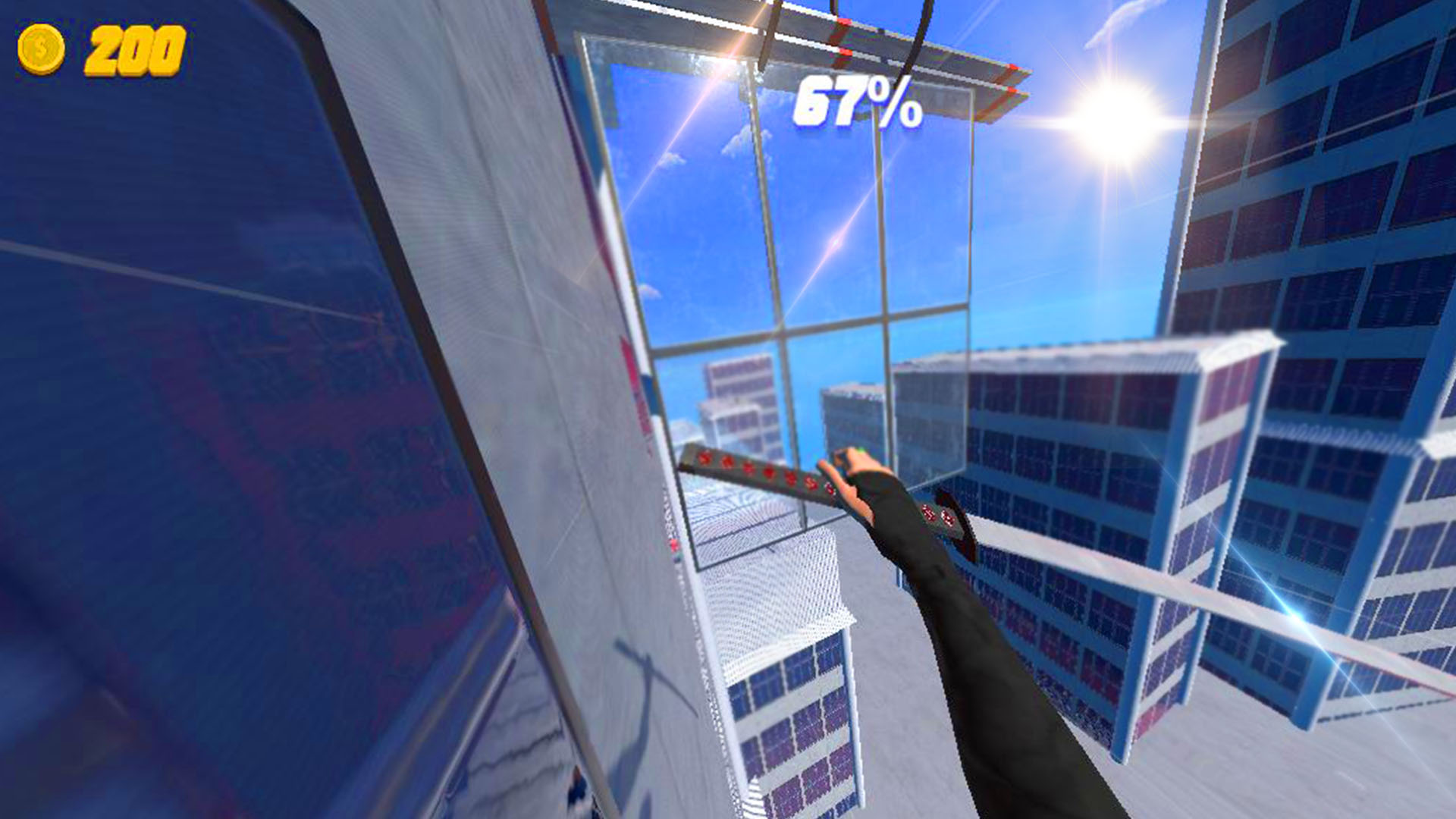 اسکرین شات 3 بازی Rooftop Ninja Run