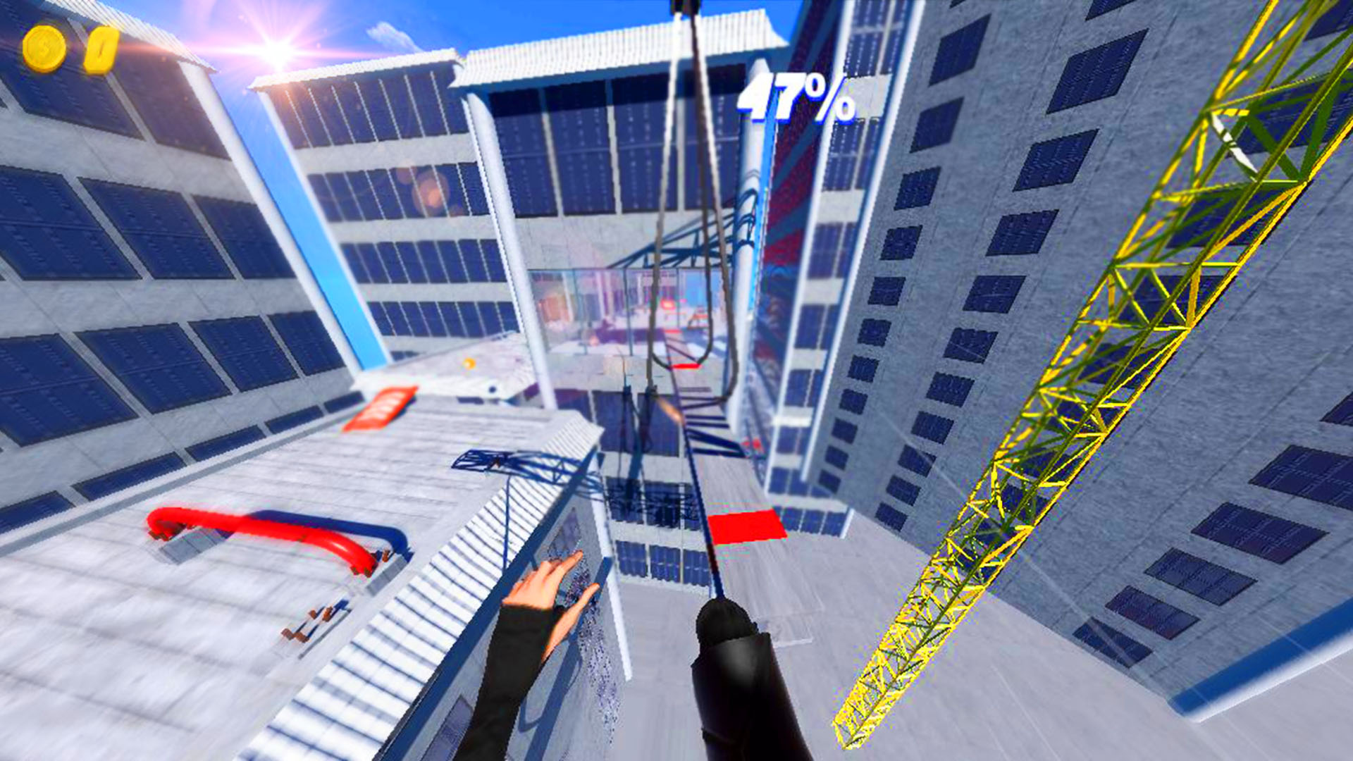 اسکرین شات 2 بازی Rooftop Ninja Run