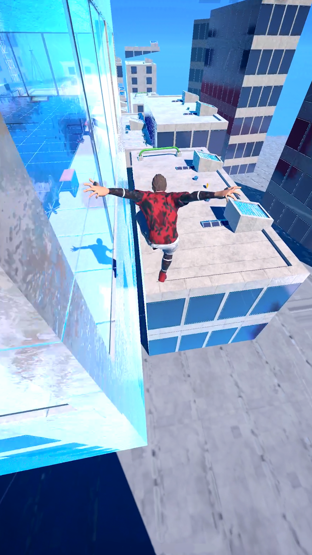 اسکرین شات 2 بازی Rooftop Run Rush