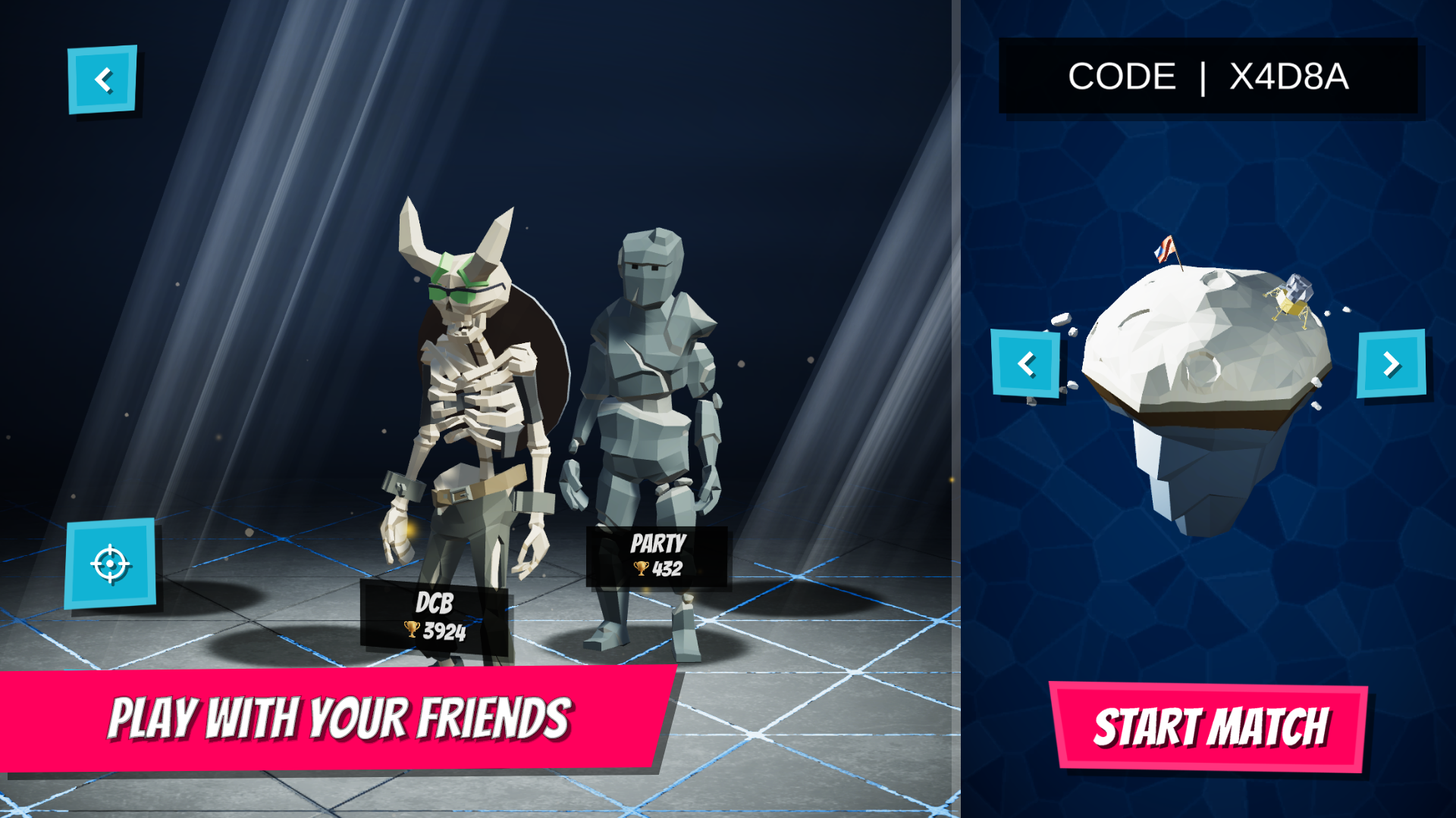 اسکرین شات 4 بازی 1v1Battle - Build Fight Sim