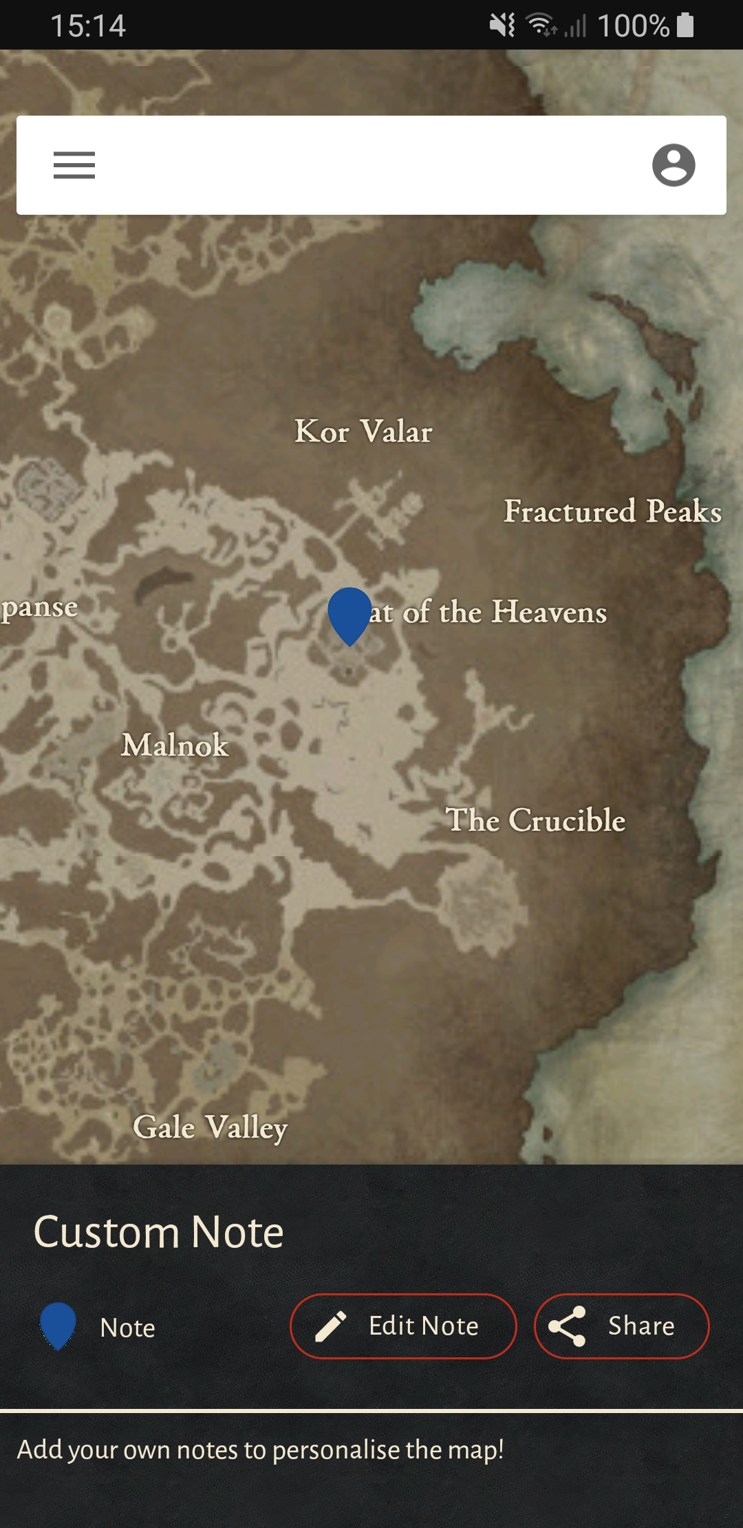 اسکرین شات 5 برنامه MapGenie: Diablo 4 Map