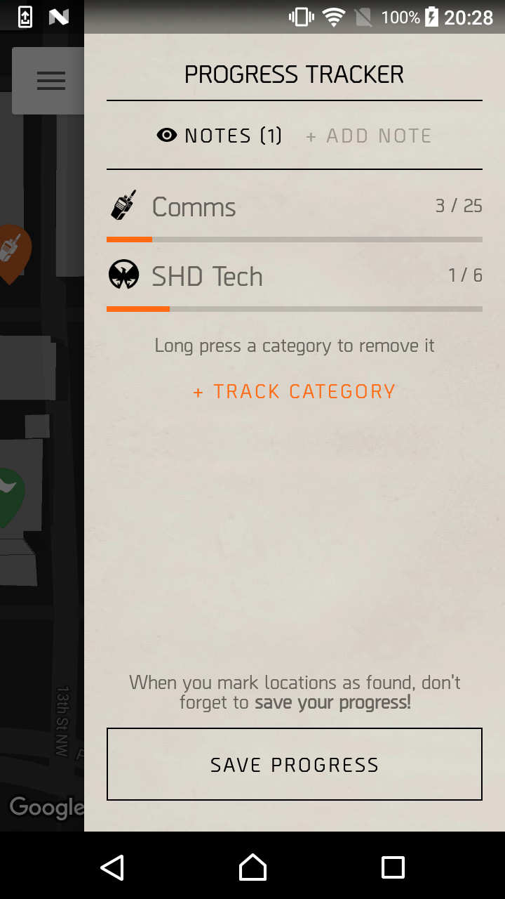 اسکرین شات 2 برنامه MapGenie: Division 2 Map