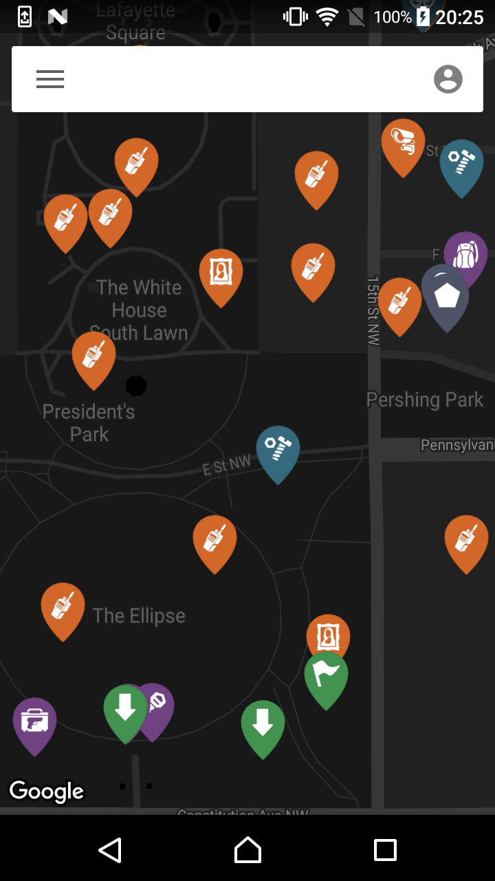 اسکرین شات 1 برنامه MapGenie: Division 2 Map