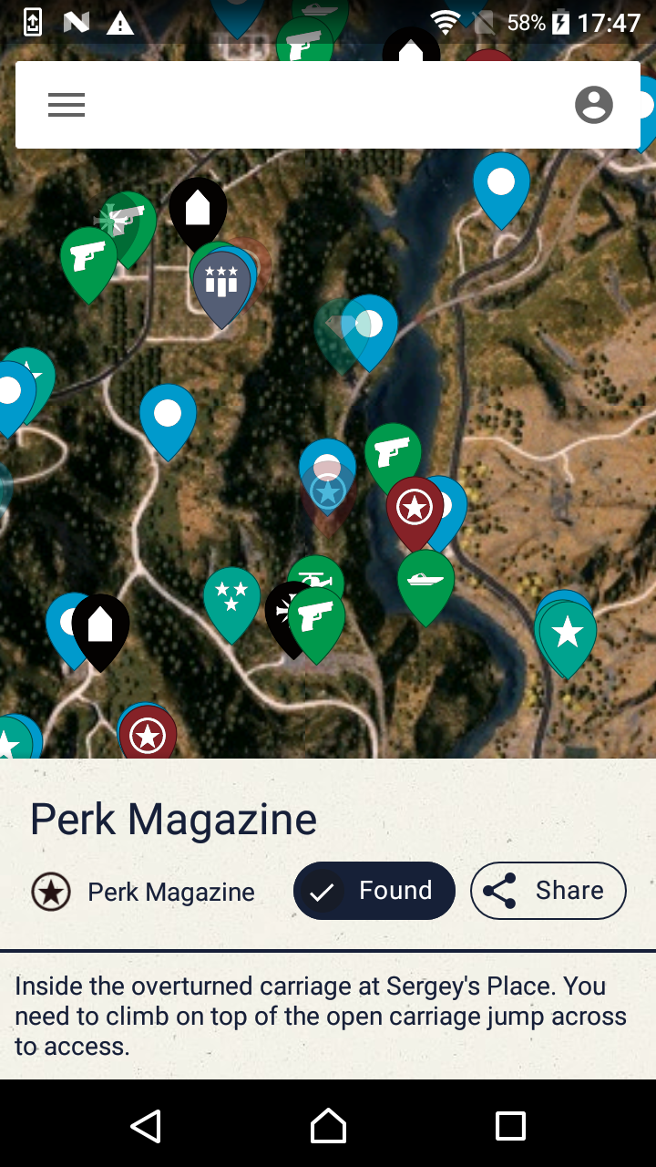اسکرین شات 3 برنامه MapGenie: FC5 Map