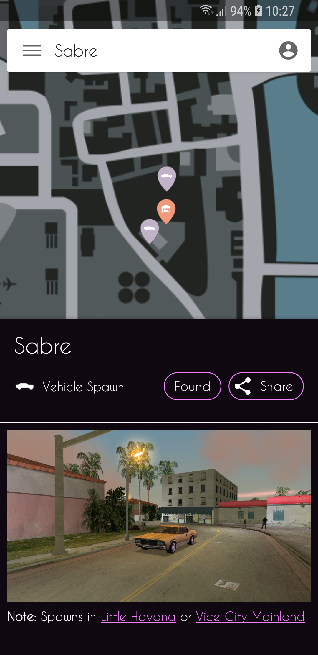 اسکرین شات 5 برنامه MapGenie: GTAVC Map