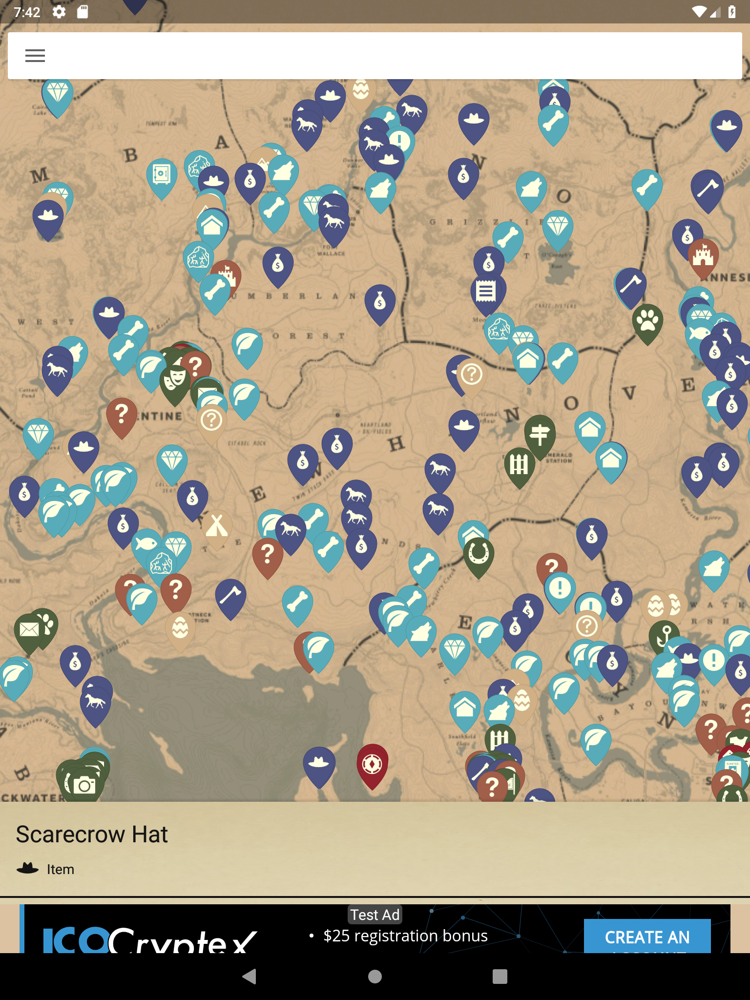 اسکرین شات 5 برنامه MapGenie: RDR2