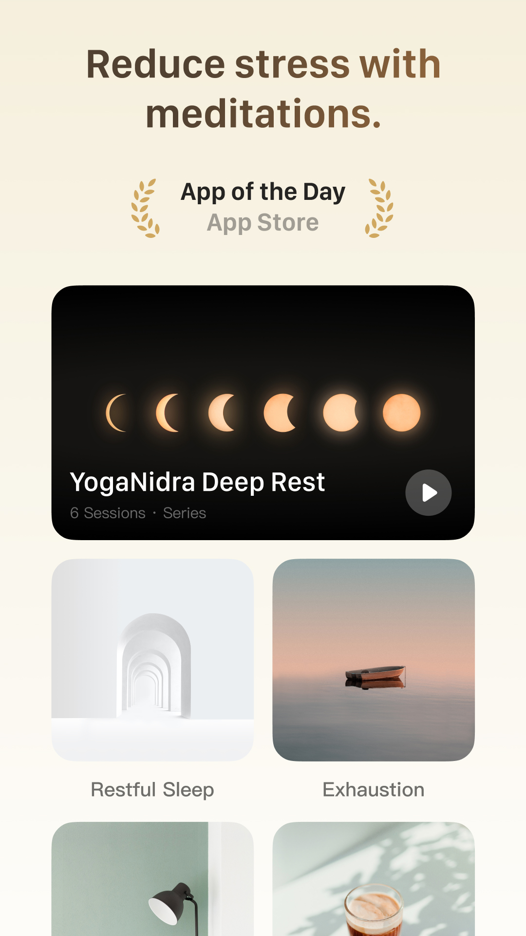 اسکرین شات 2 برنامه Tide - Sleep & Meditation