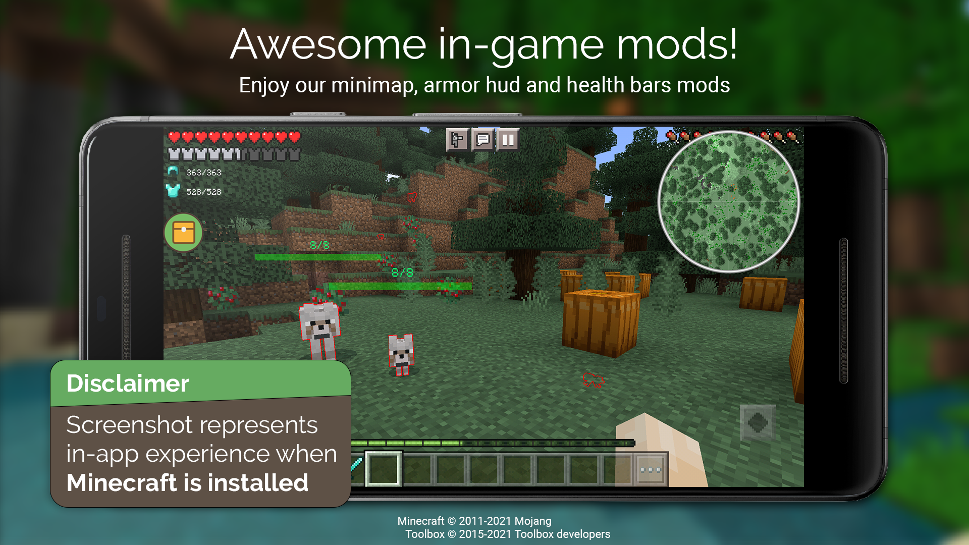 اسکرین شات 1 برنامه Toolbox for Minecraft: PE
