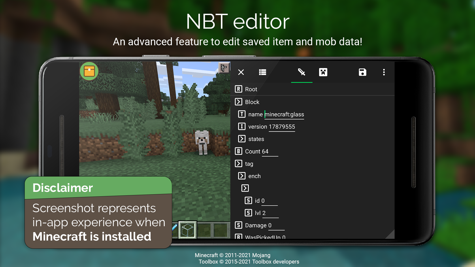 اسکرین شات 7 برنامه Toolbox for Minecraft: PE