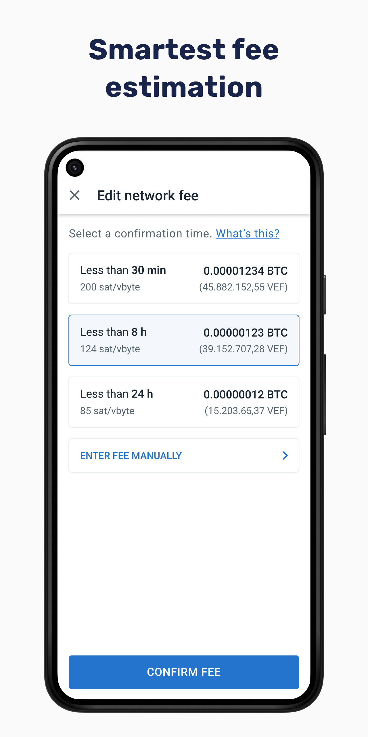 اسکرین شات 4 برنامه Muun: Bitcoin Lightning Wallet