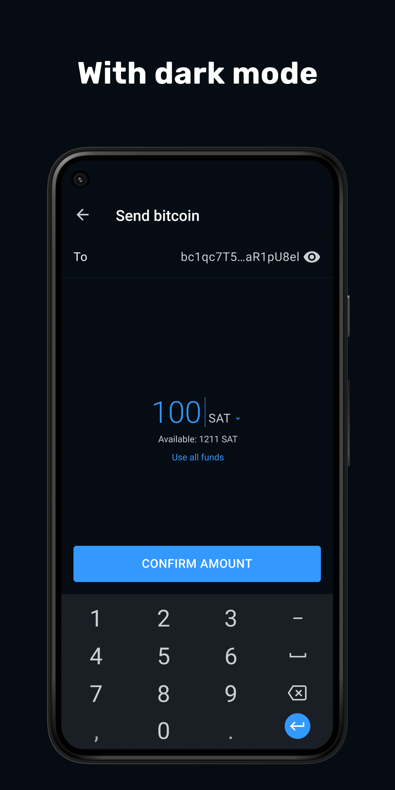اسکرین شات 7 برنامه Muun: Bitcoin Lightning Wallet