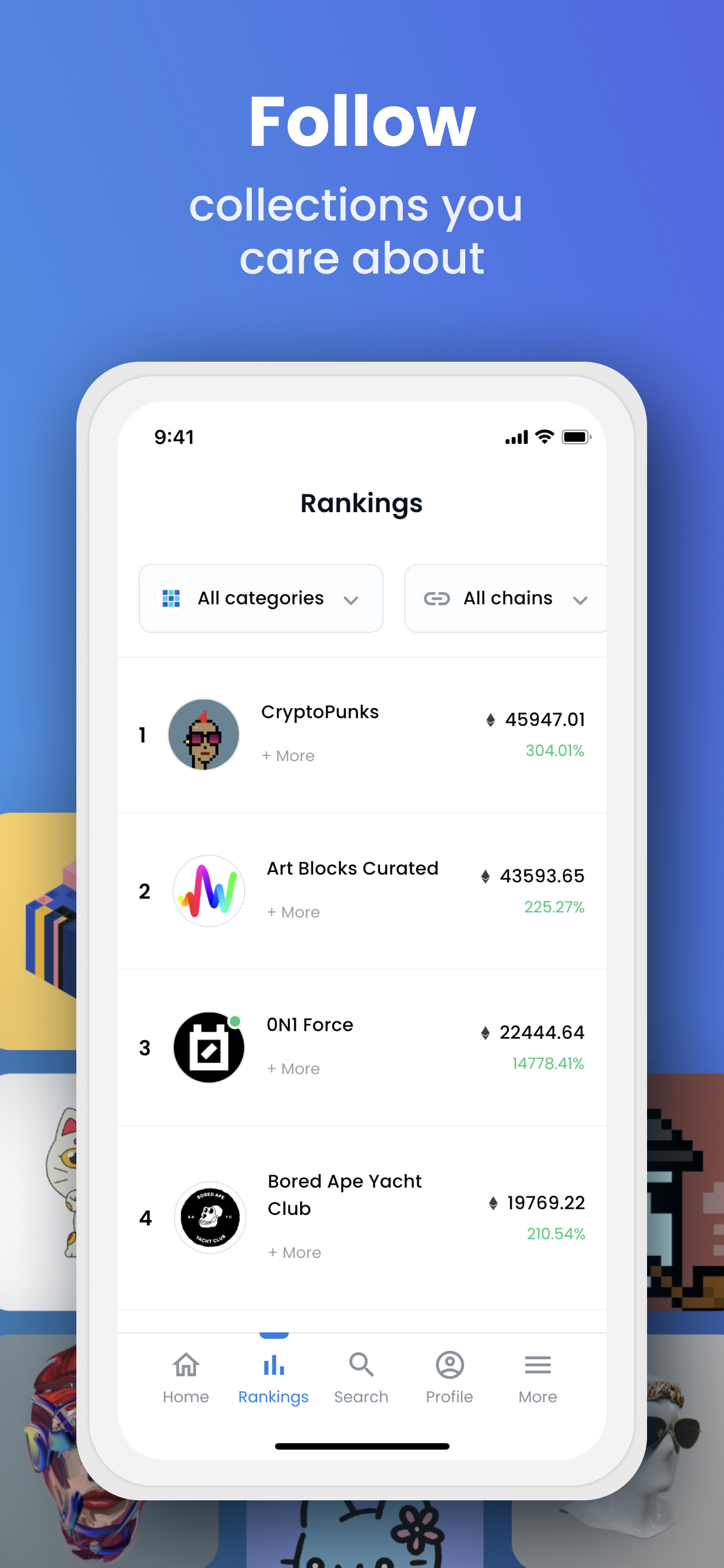 اسکرین شات برنامه OpenSea: NFT marketplace 3