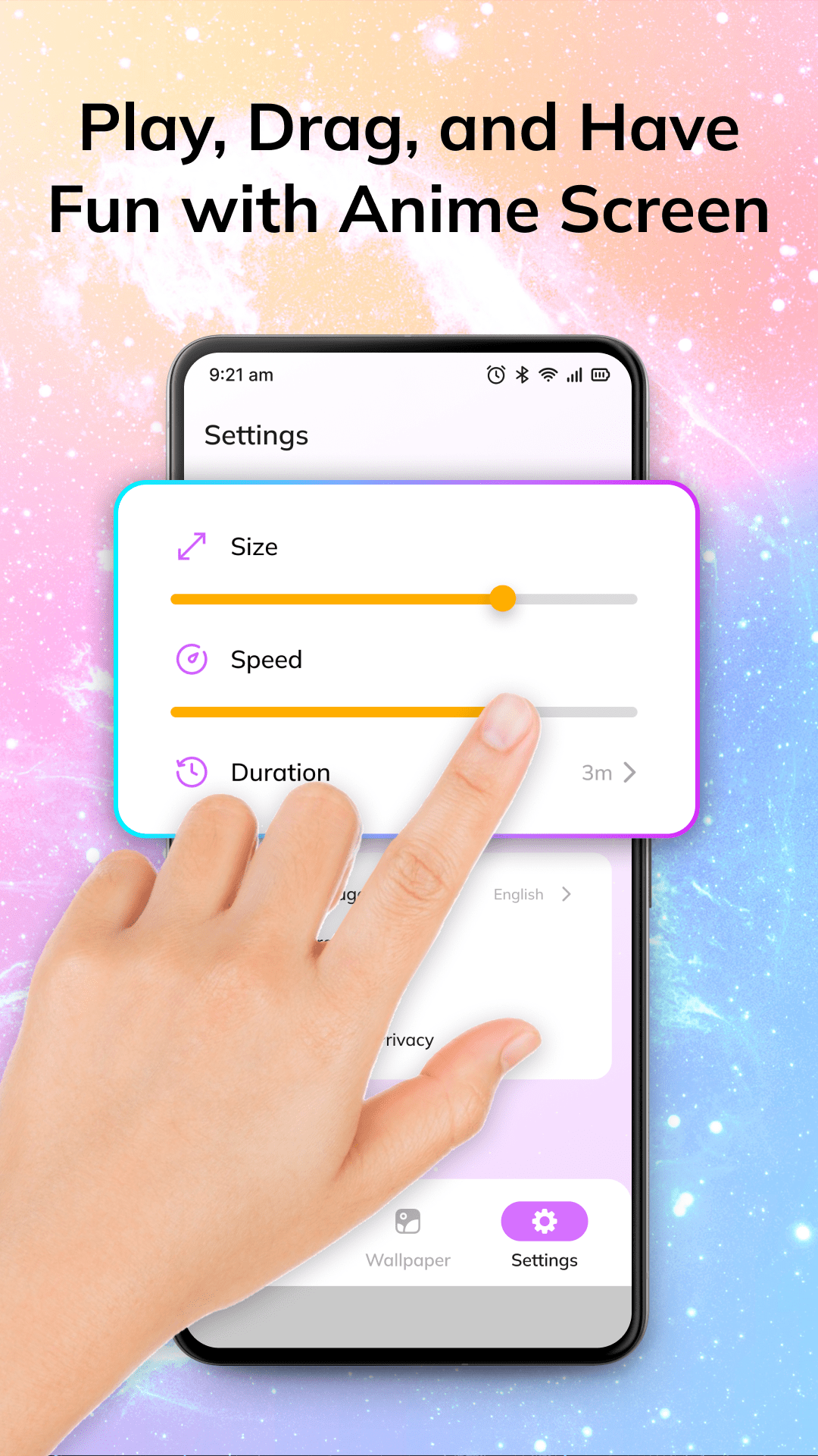 اسکرین شات 4 برنامه Pets On Phone Screen