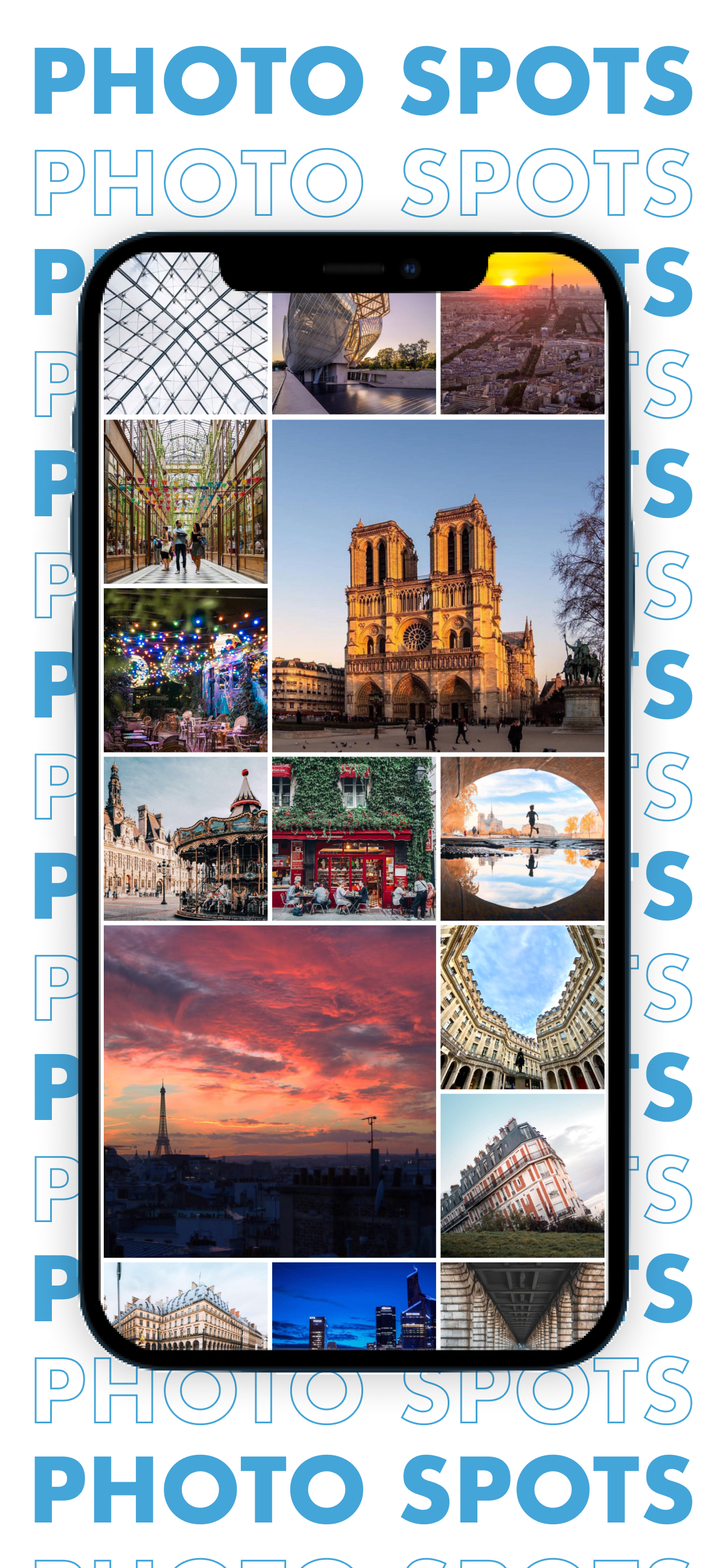 اسکرین شات 1 برنامه Photomapper: Find photo spots