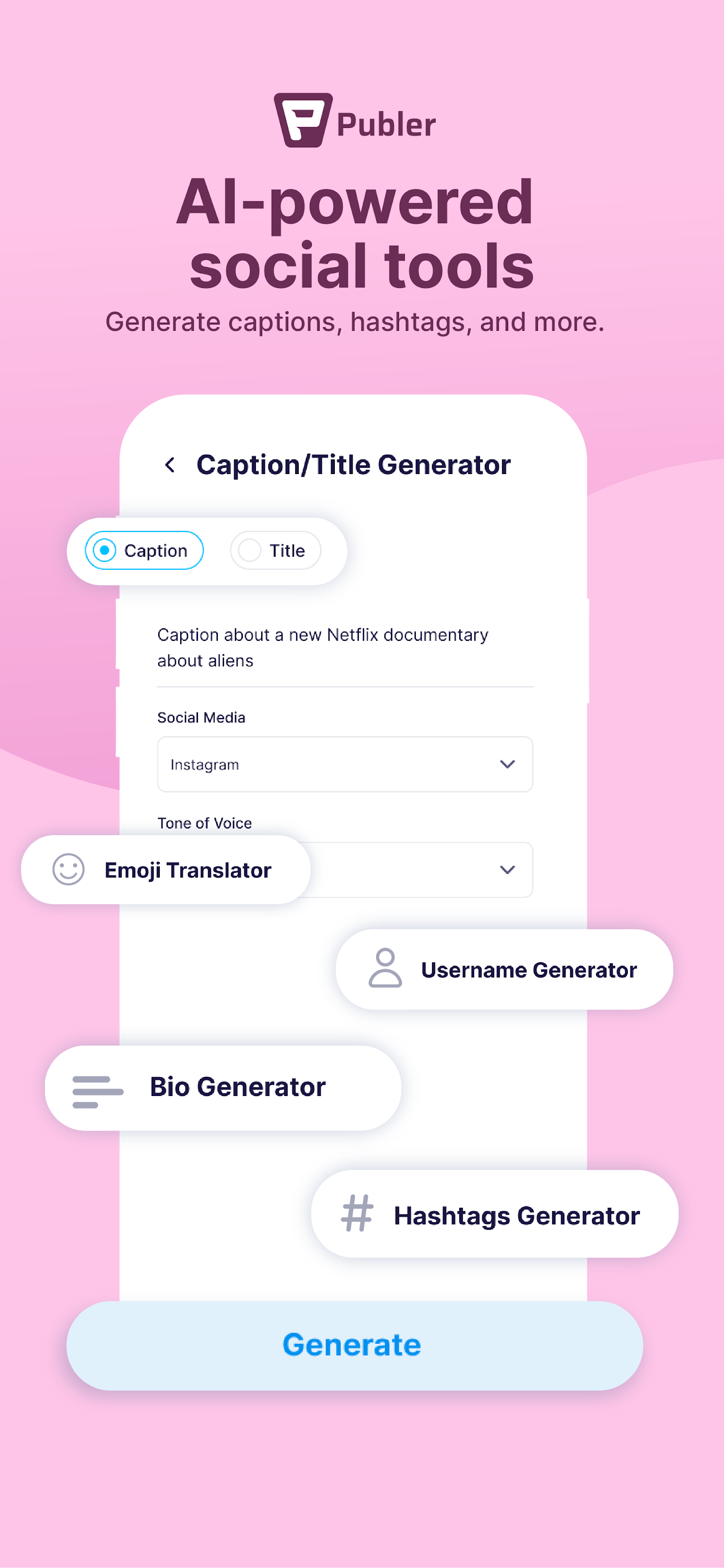 اسکرین شات 4 برنامه Publer: Social Media Tools
