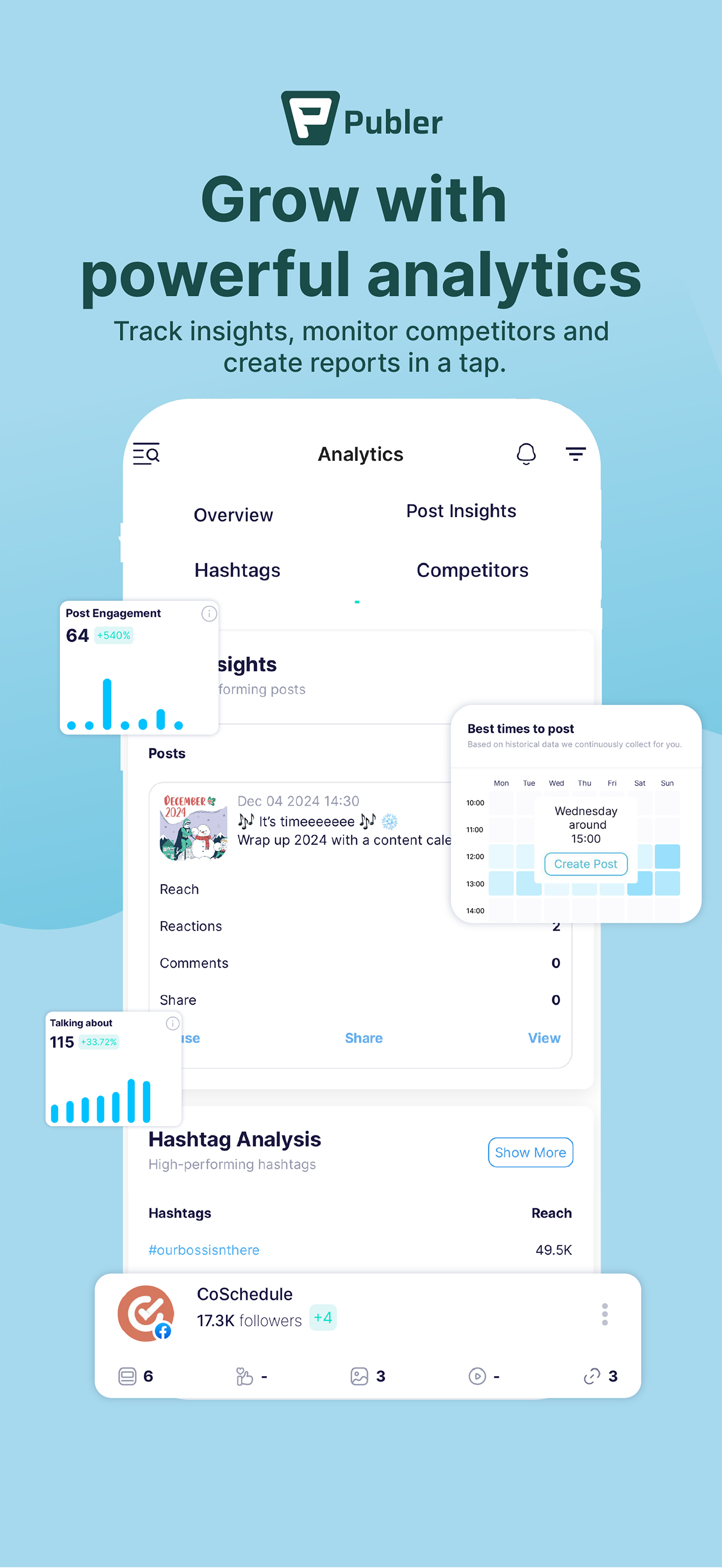 اسکرین شات 7 برنامه Publer: Social Media Tools