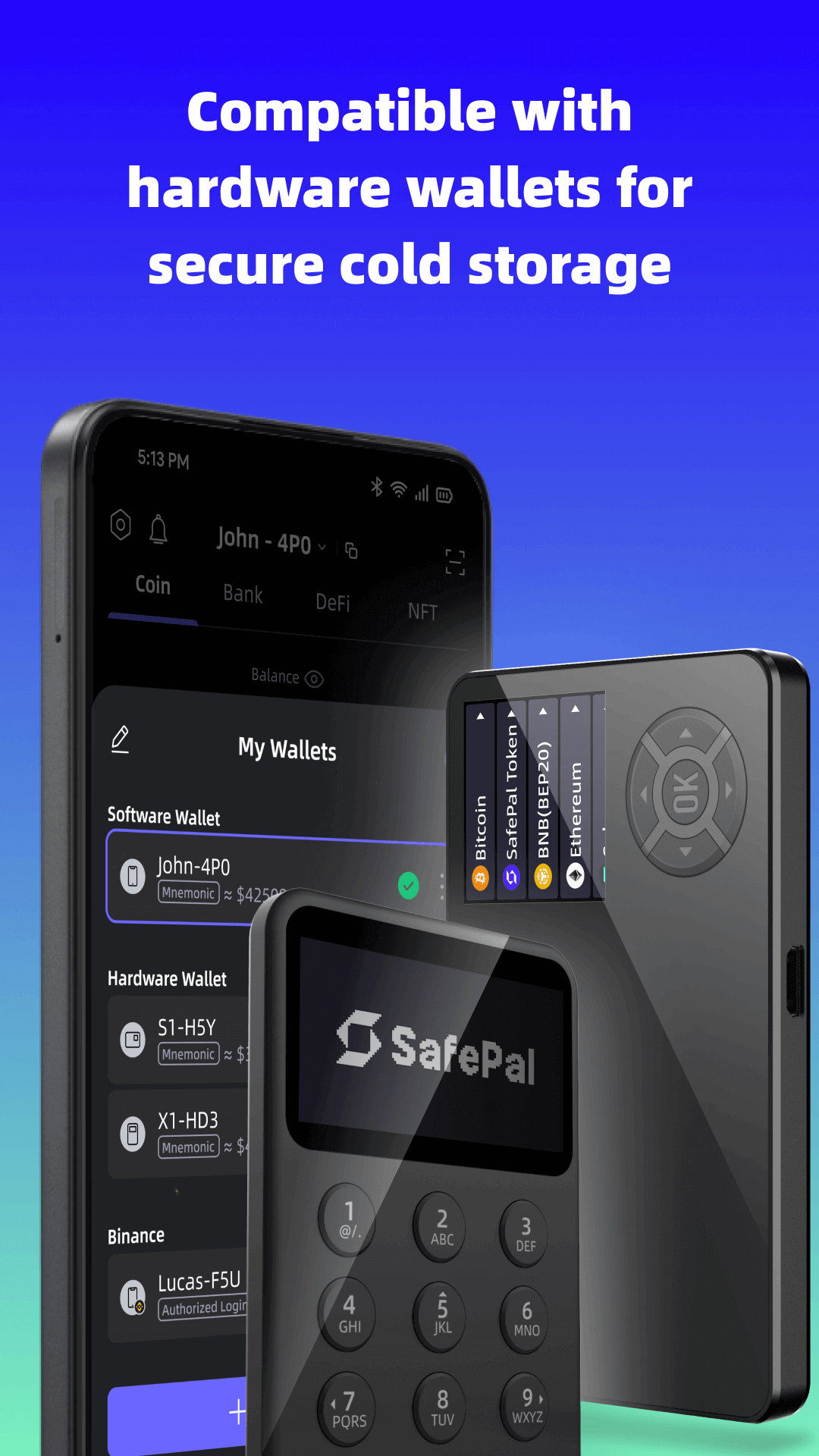 اسکرین شات 8 برنامه SafePal: Crypto Wallet BTC NFT