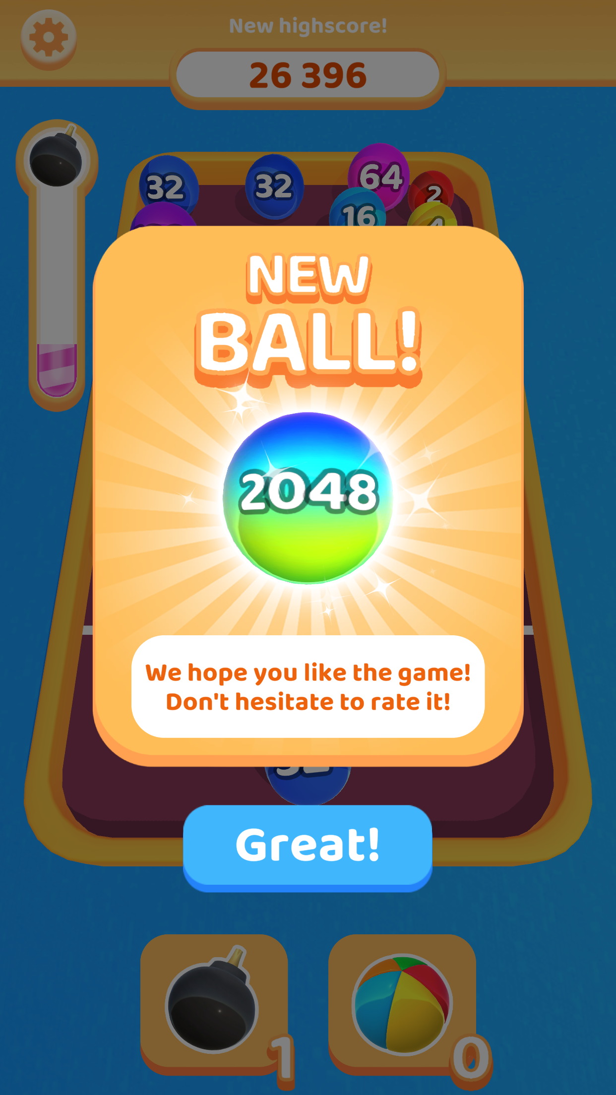 اسکرین شات 6 بازی Bubble 2048 3D