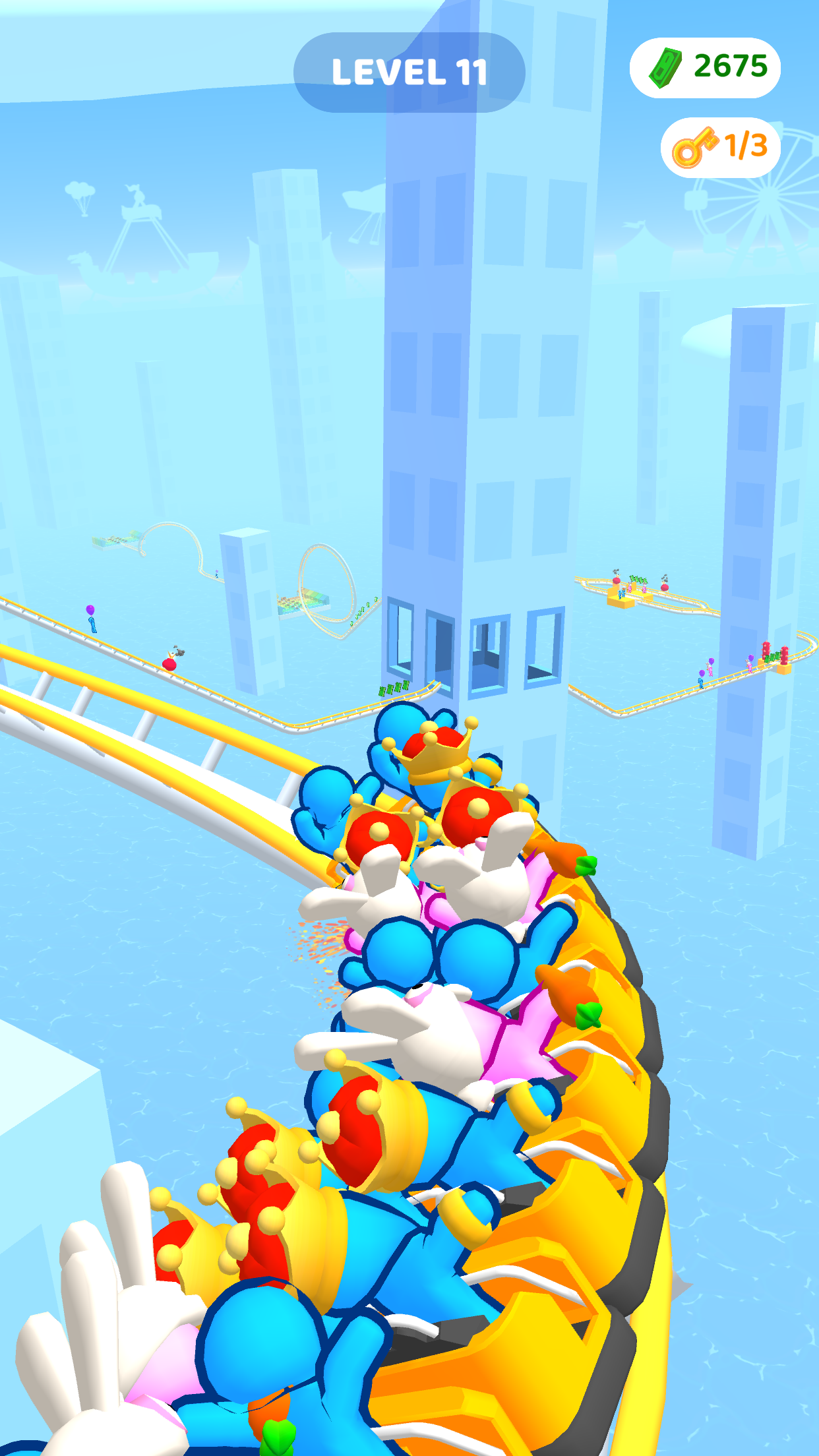 اسکرین شات 3 بازی Runner Coaster