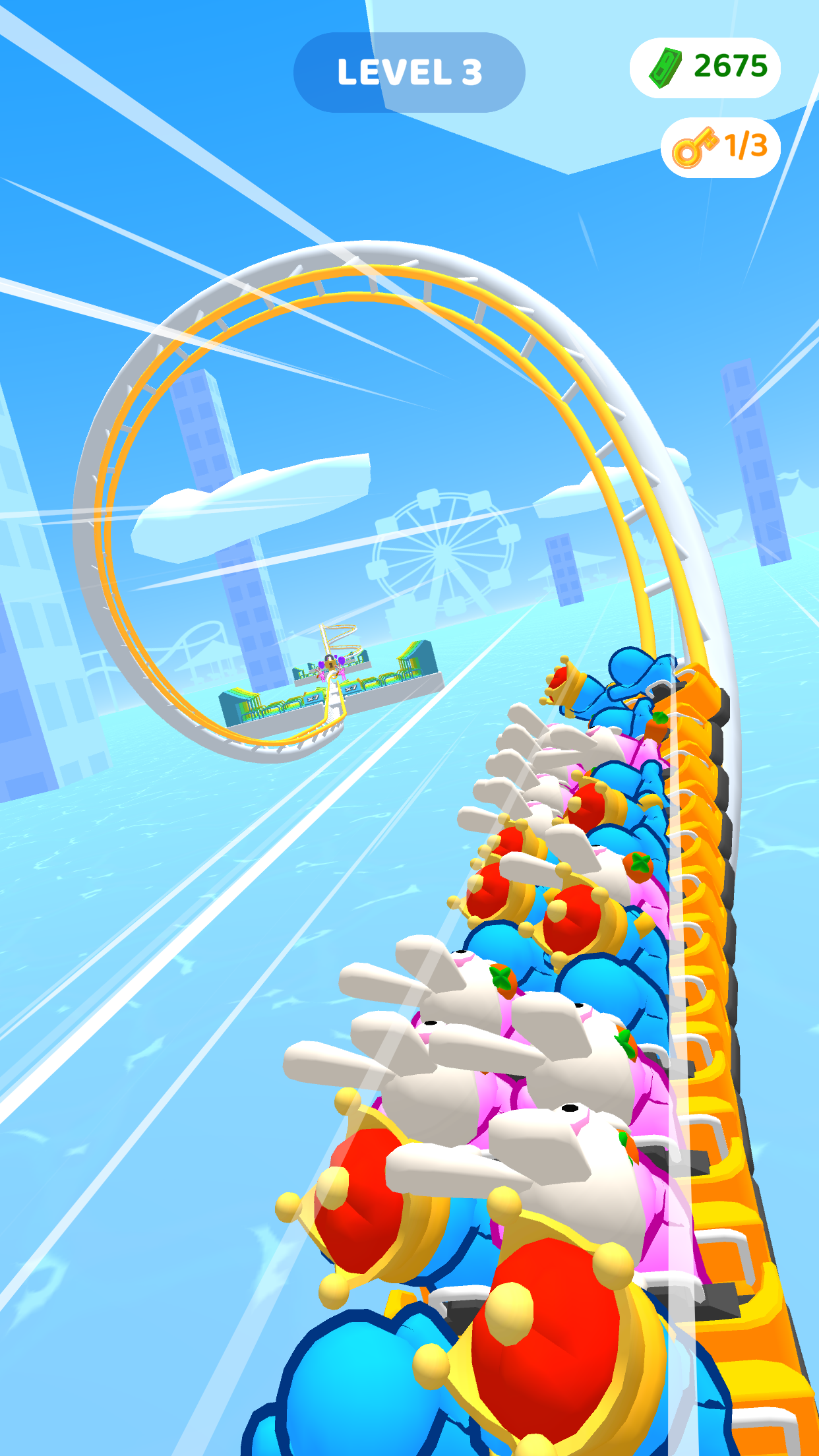 اسکرین شات 2 بازی Runner Coaster