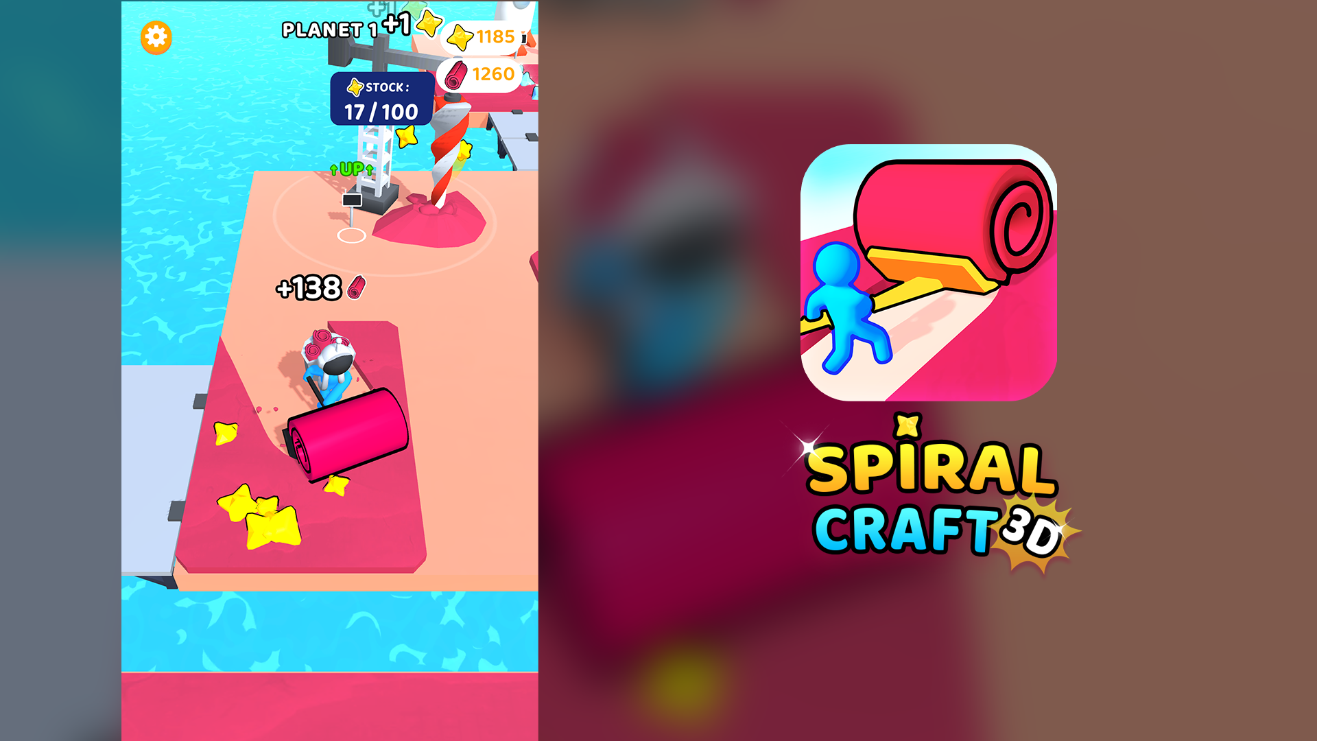 اسکرین شات 6 بازی Spiral Craft 3D