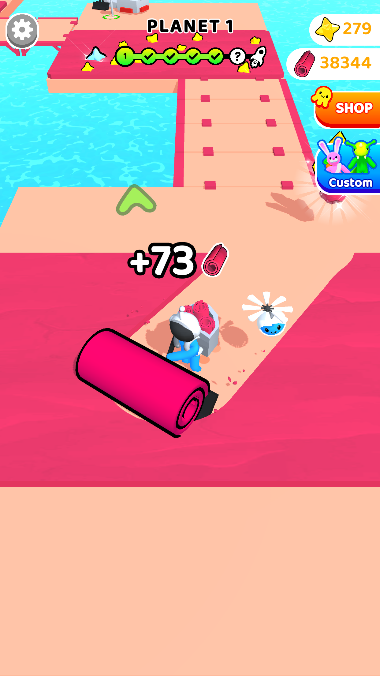 اسکرین شات 3 بازی Spiral Craft 3D