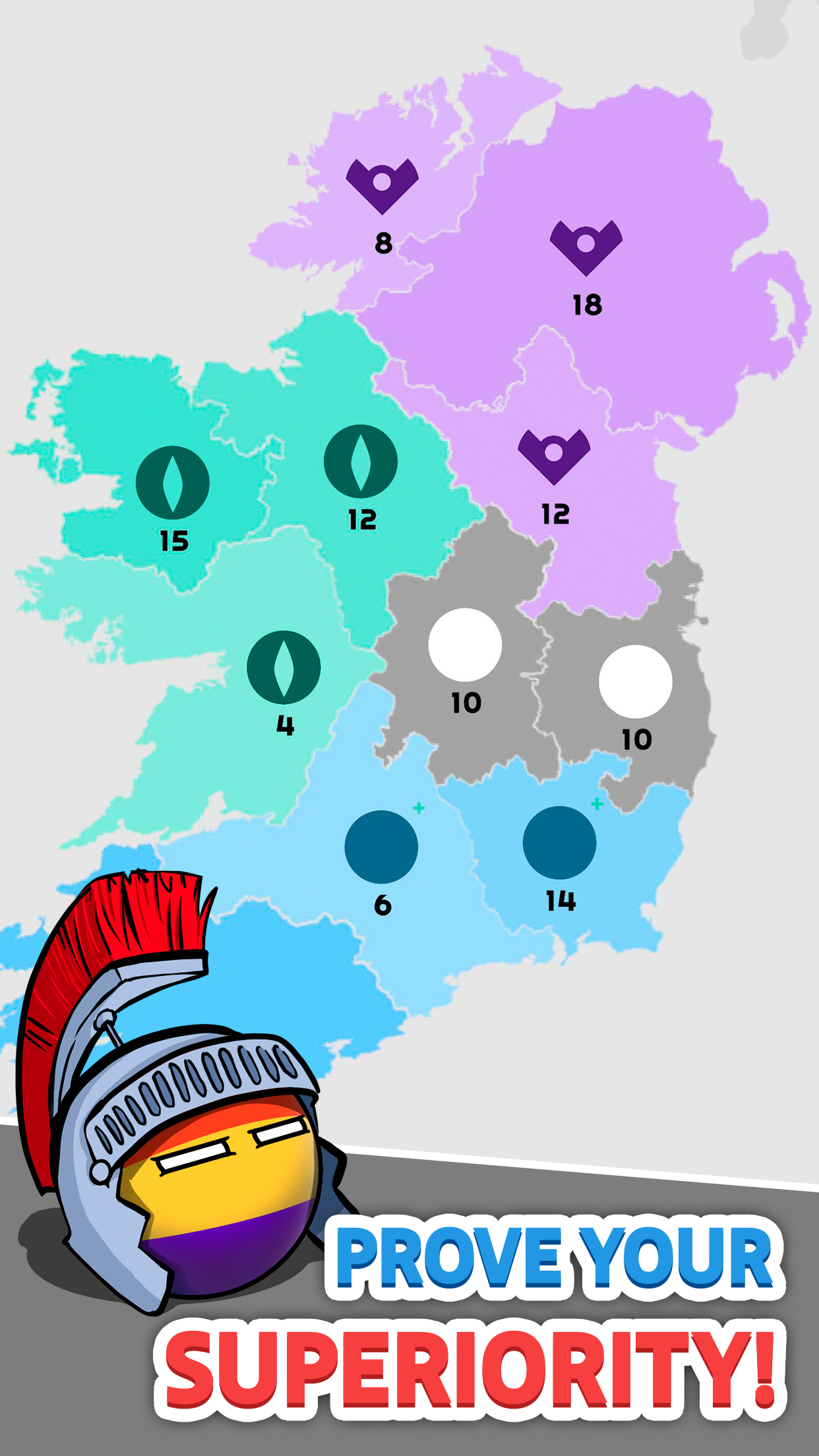 اسکرین شات 5 بازی State.io — Conquer the World