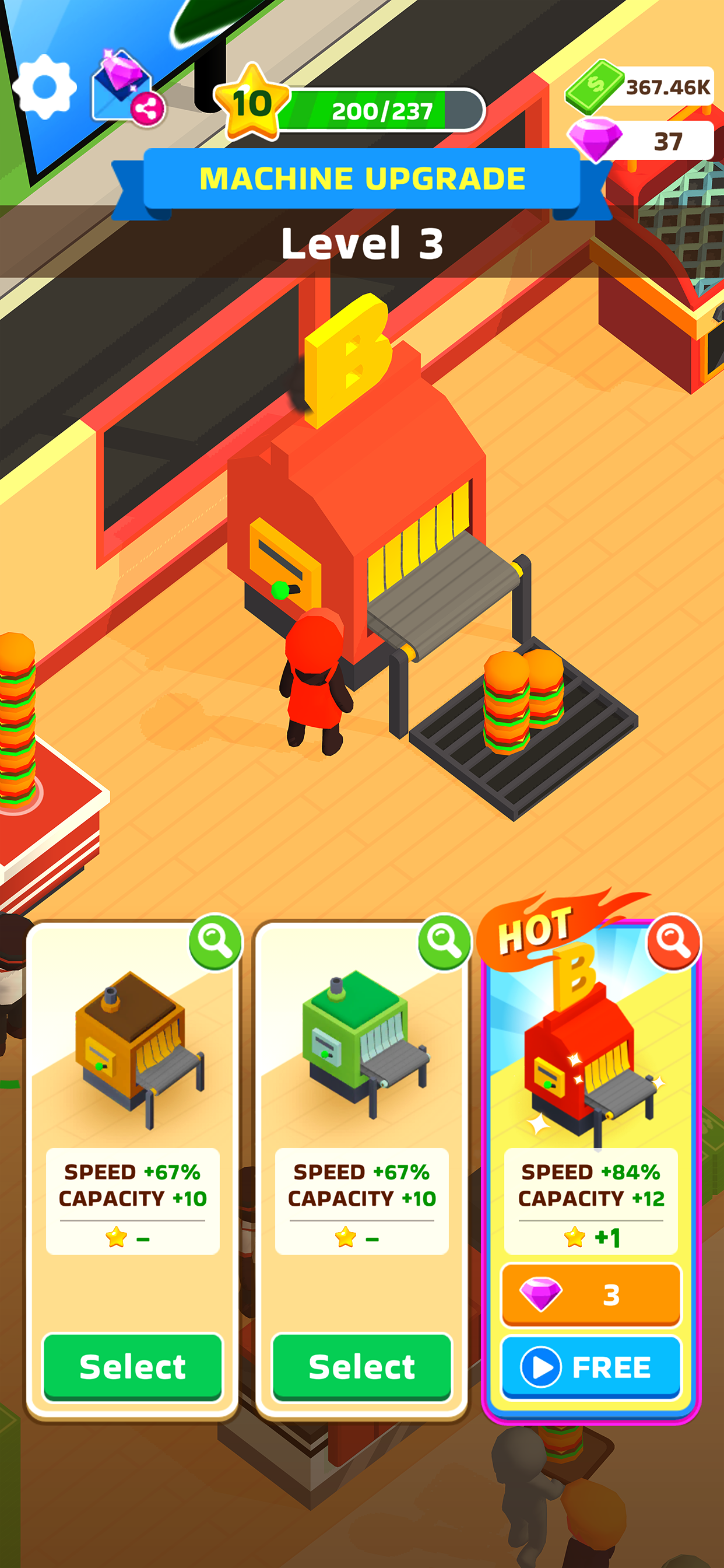 اسکرین شات 6 بازی Burger Please!