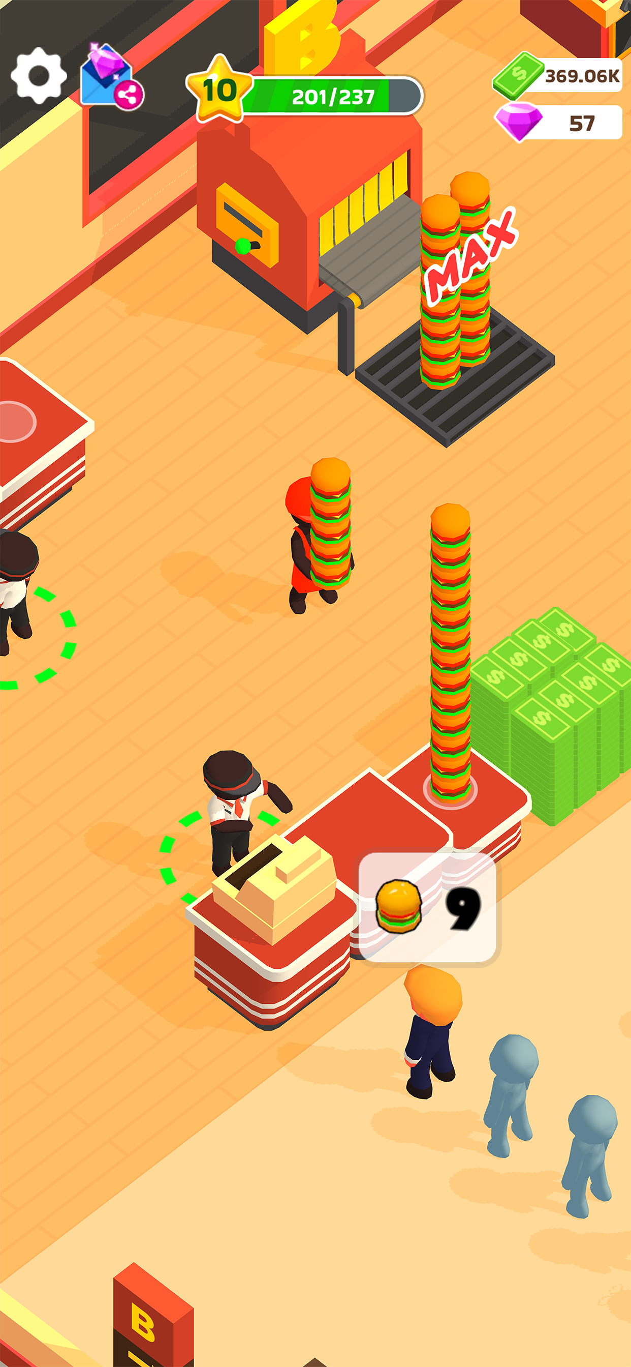 اسکرین شات 4 بازی Burger Please!