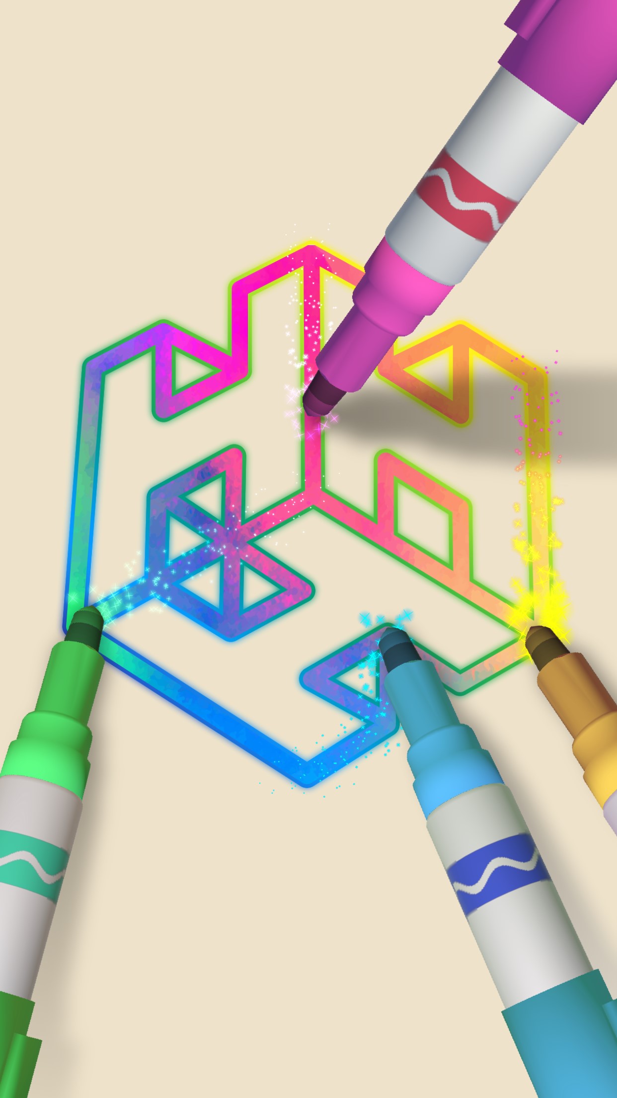 اسکرین شات 3 بازی Art Drawing 3D