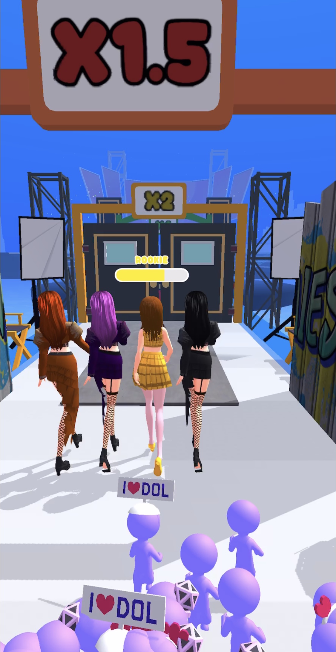اسکرین شات 6 بازی K-pop Run