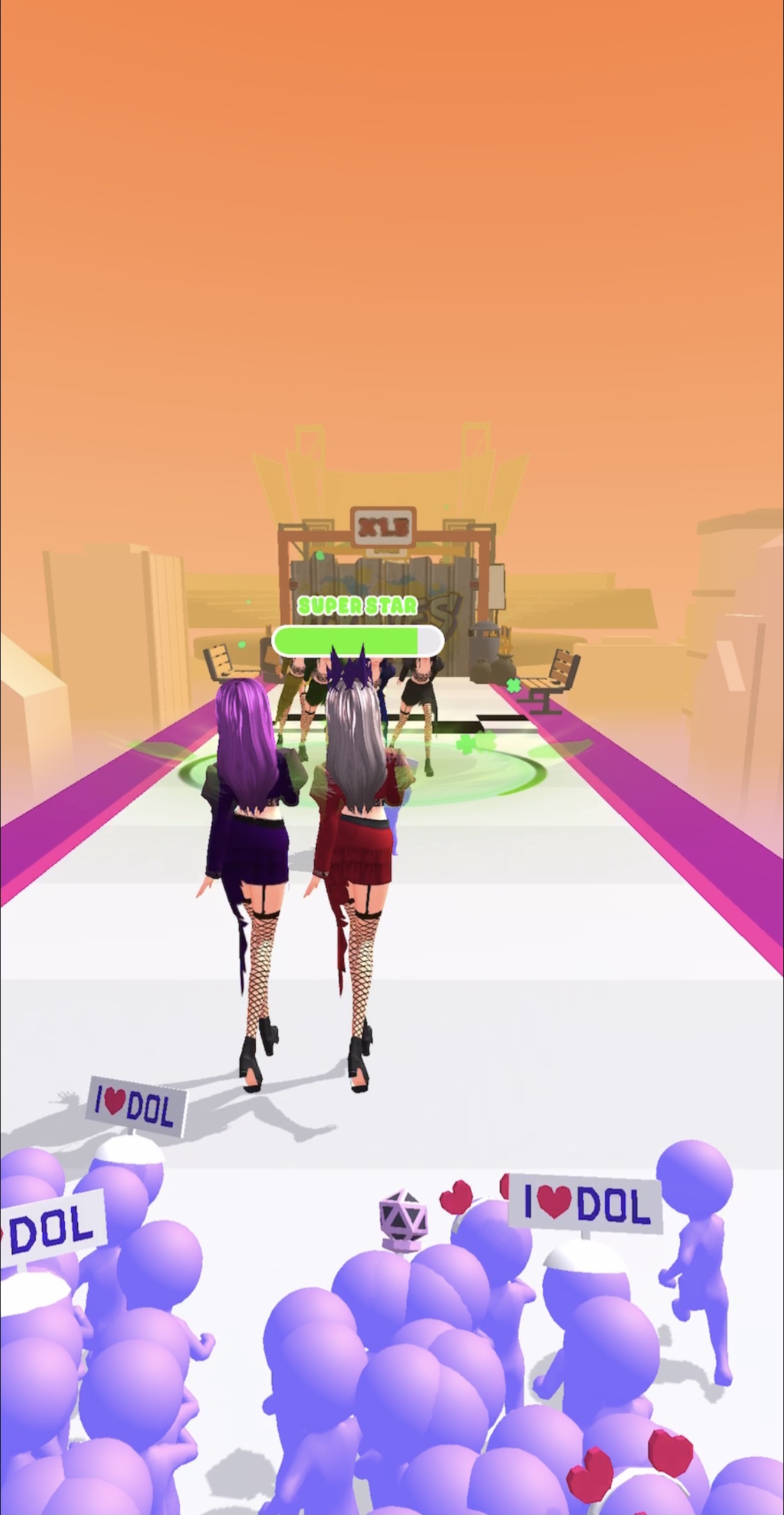 اسکرین شات 4 بازی K-pop Run