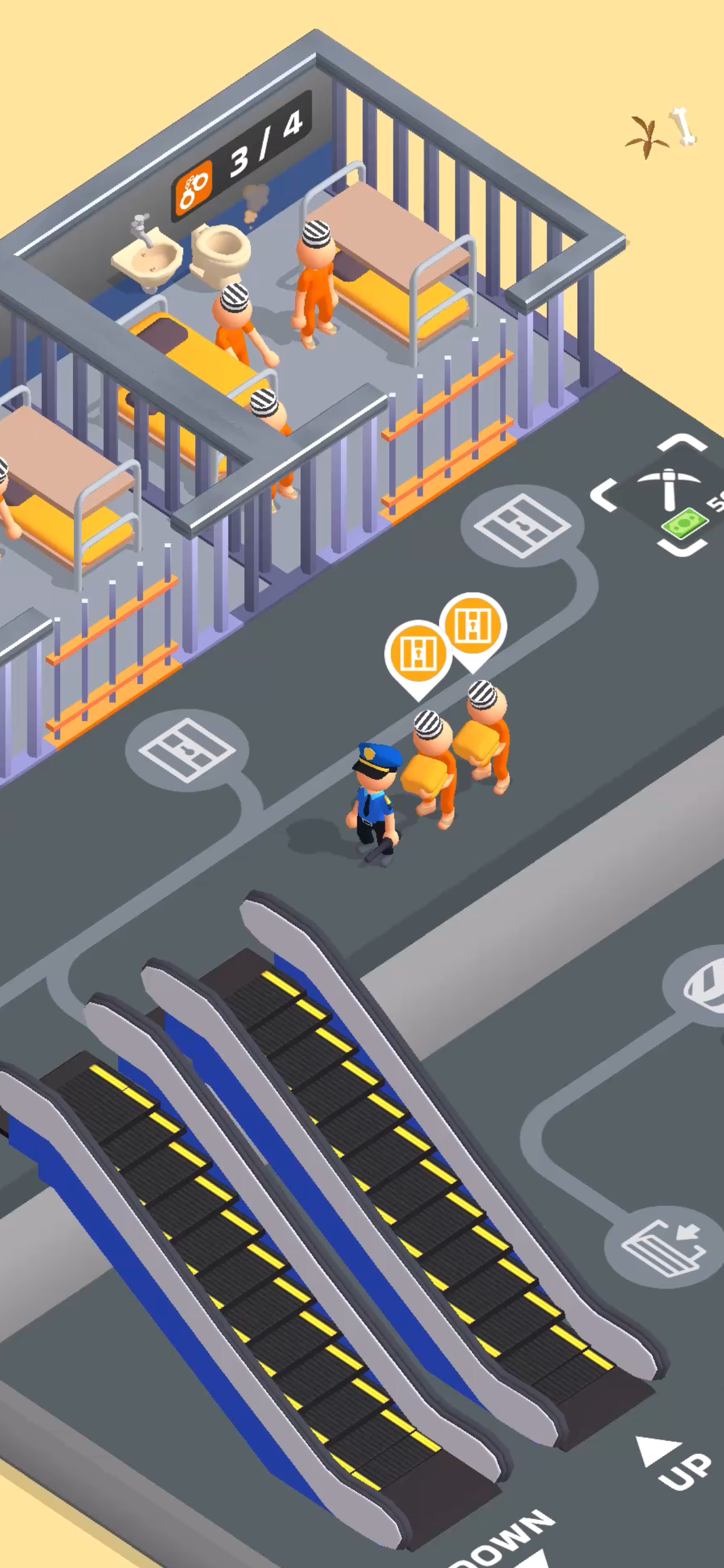 اسکرین شات 1 بازی Prison Life: Idle Game