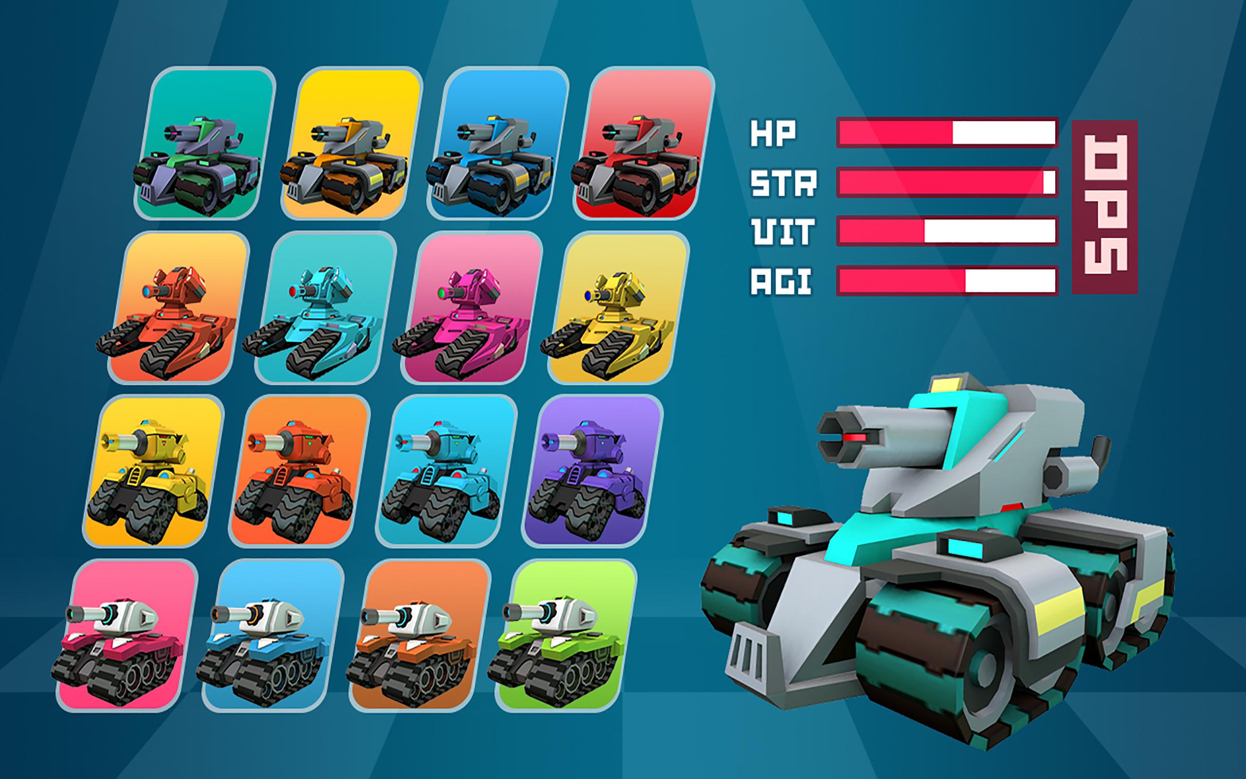 اسکرین شات 6 بازی Tankr.io -Tank Realtime Battle