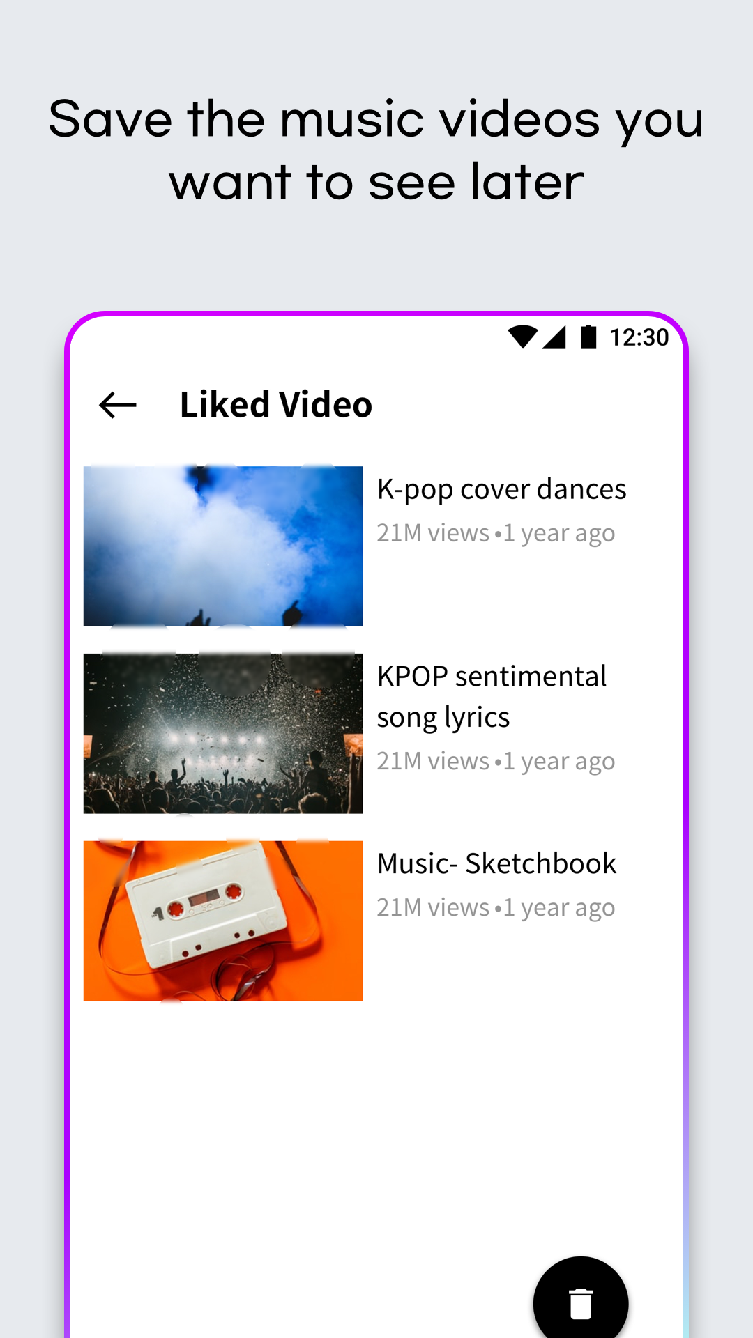 اسکرین شات 6 برنامه K-POP Stream : All about Kpop