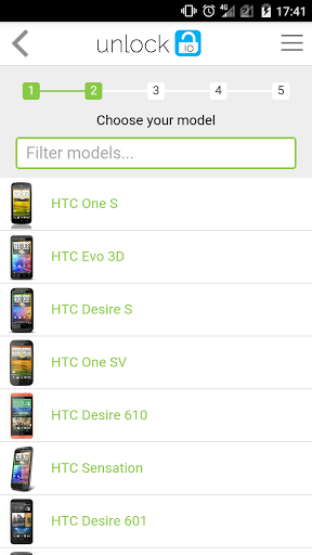 اسکرین شات 2 برنامه SIM Unlock for HTC phones