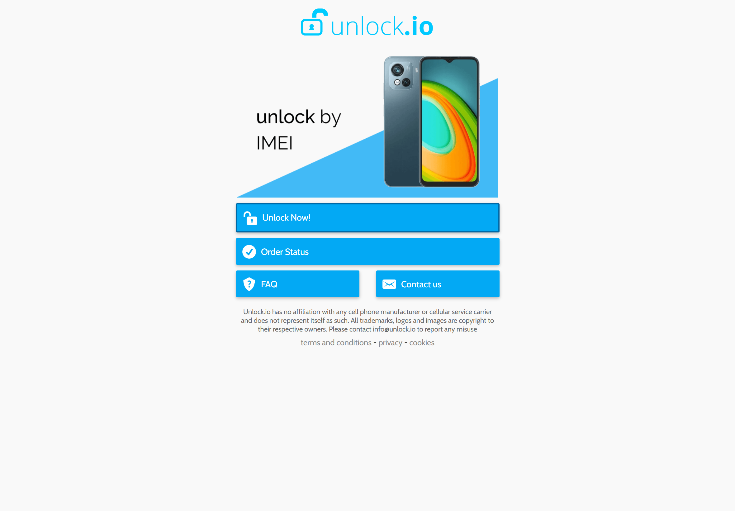 اسکرین شات 1 برنامه Device SIM Unlock phone