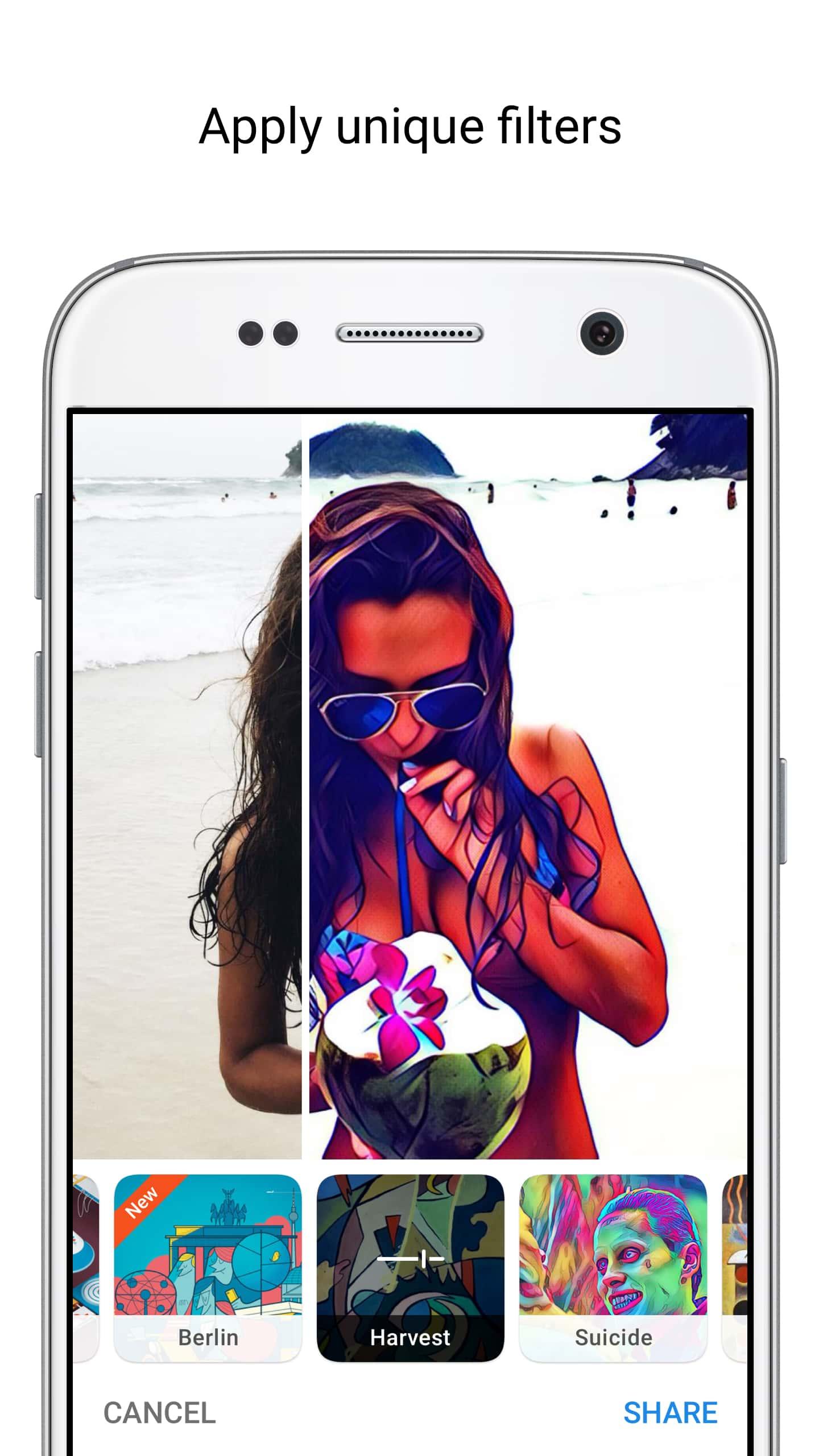 اسکرین شات 3 برنامه Vinci – AI photo filters