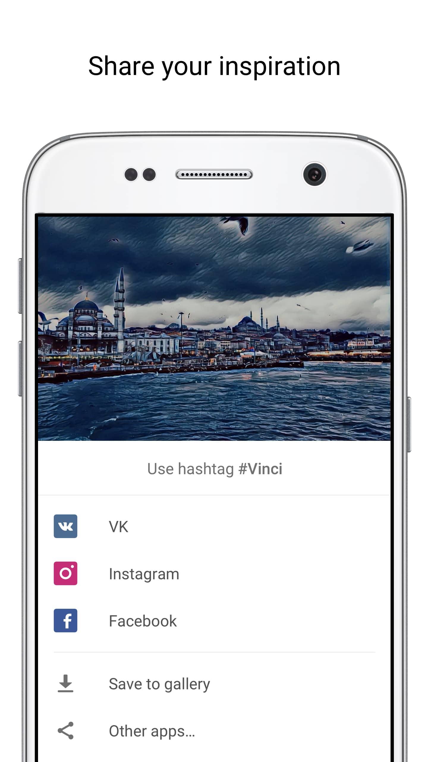 اسکرین شات 4 برنامه Vinci – AI photo filters